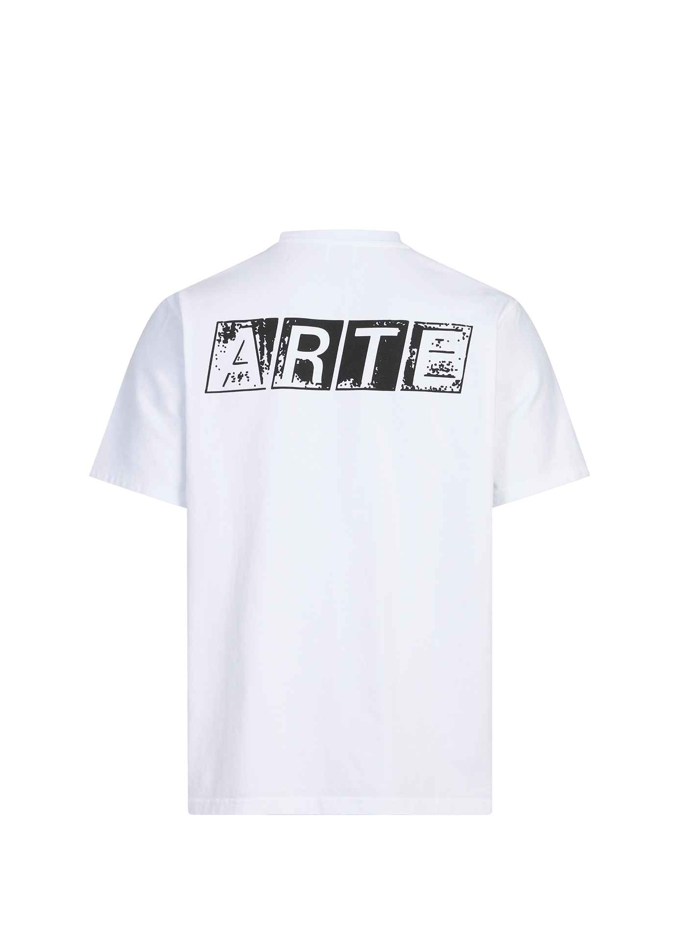 T-shirt imprimé au dos col rond ARTE ANTWERP Blanc