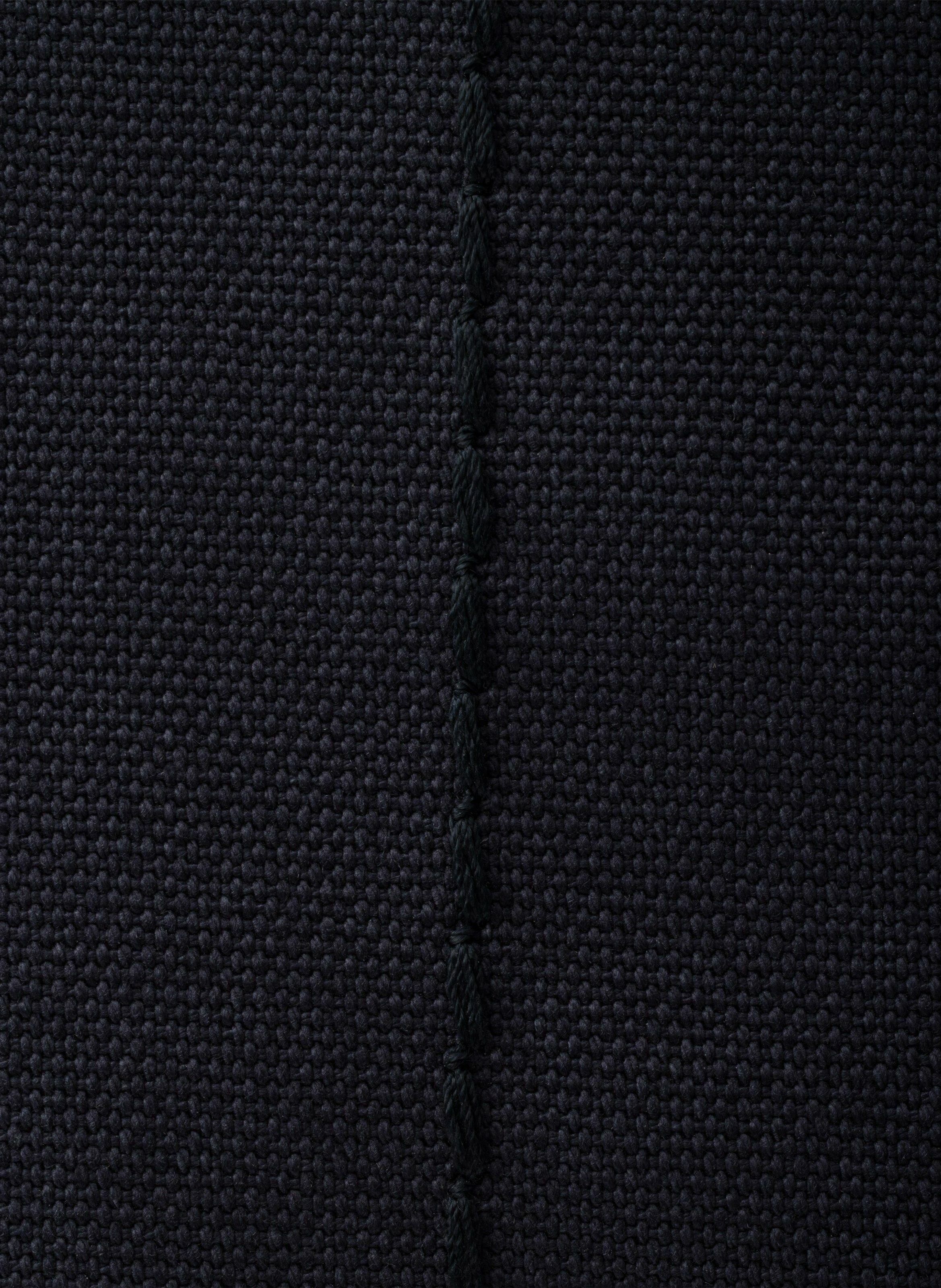 Très grand cabas prada jardinière en toile PRADA Bleu