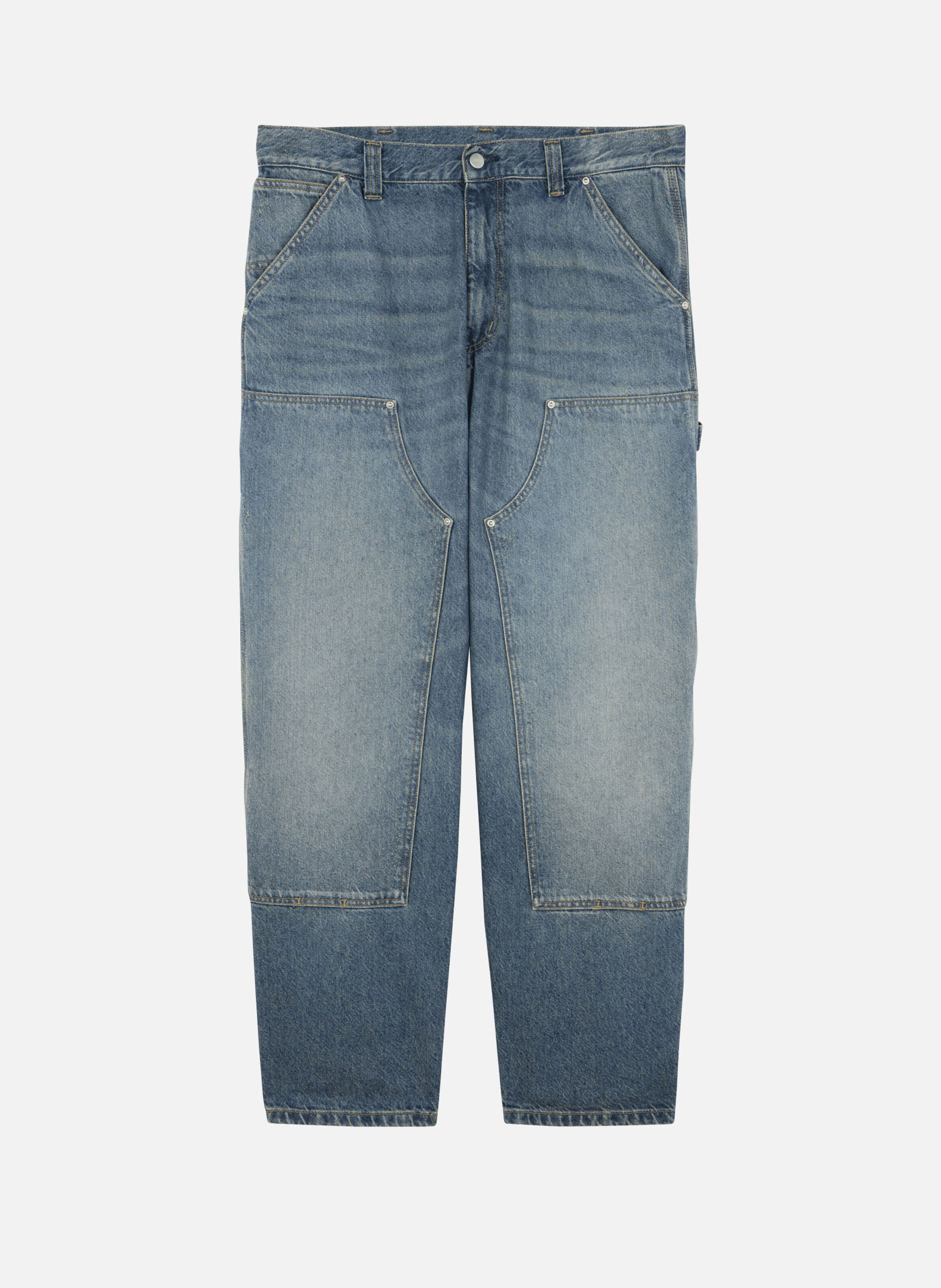 Pantalon og double knee pant CARHARTT WIP Bleu