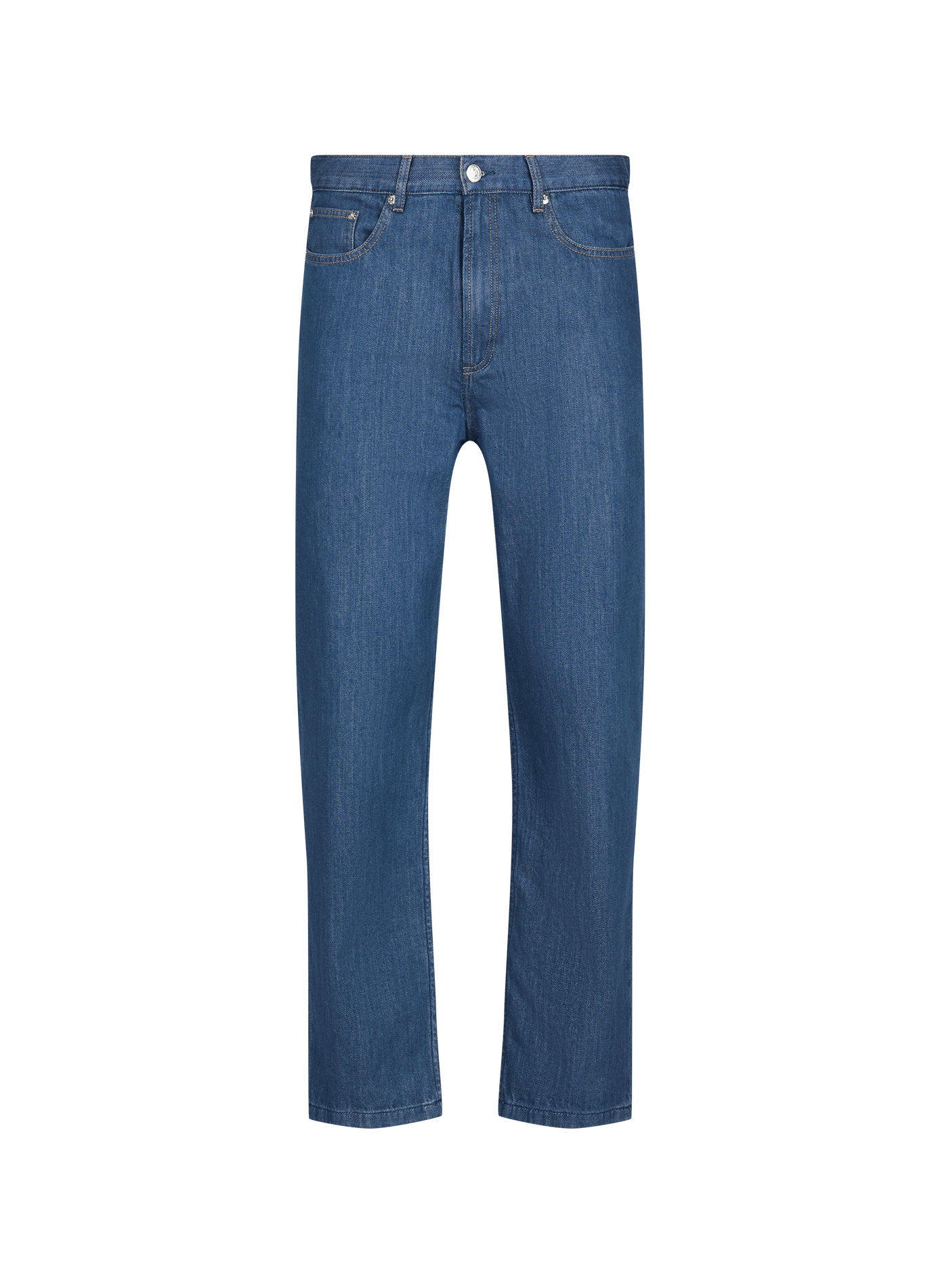 Martin straight jeans in organic cotton A.P.C. Blue