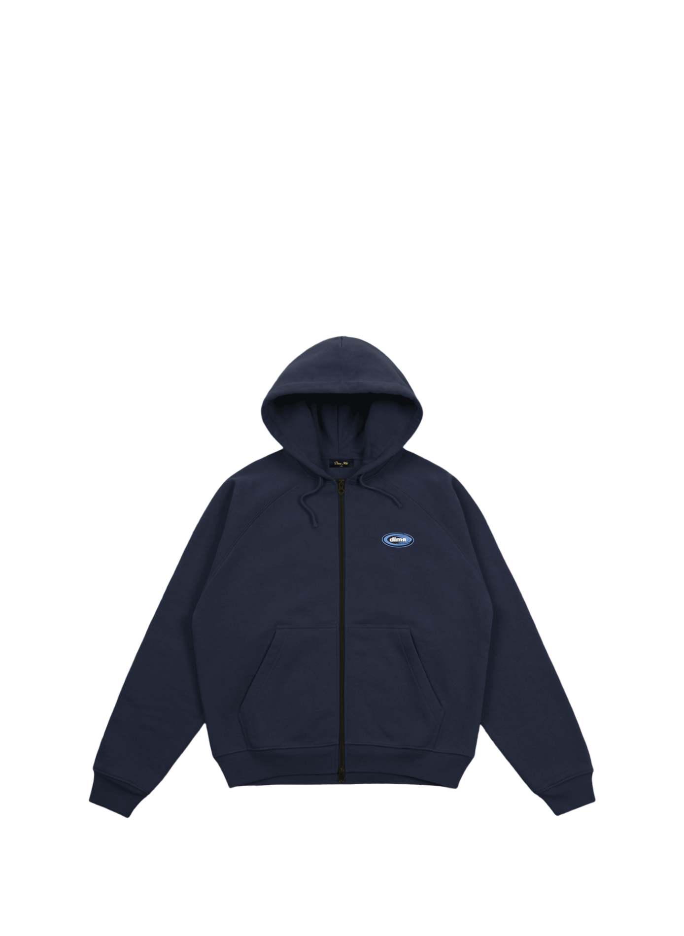 Loose-fit cotton sweatshirt DIME Blue