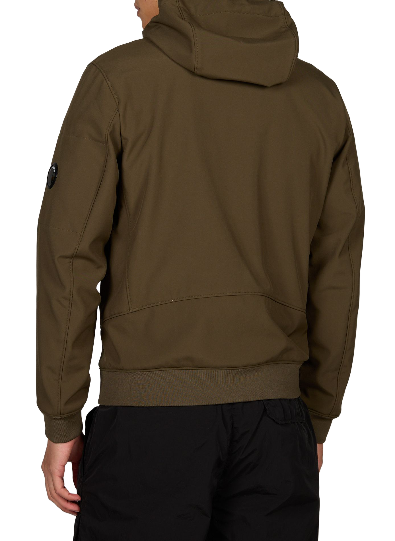 Blouson col montant à capuche CP COMPANY Kaki