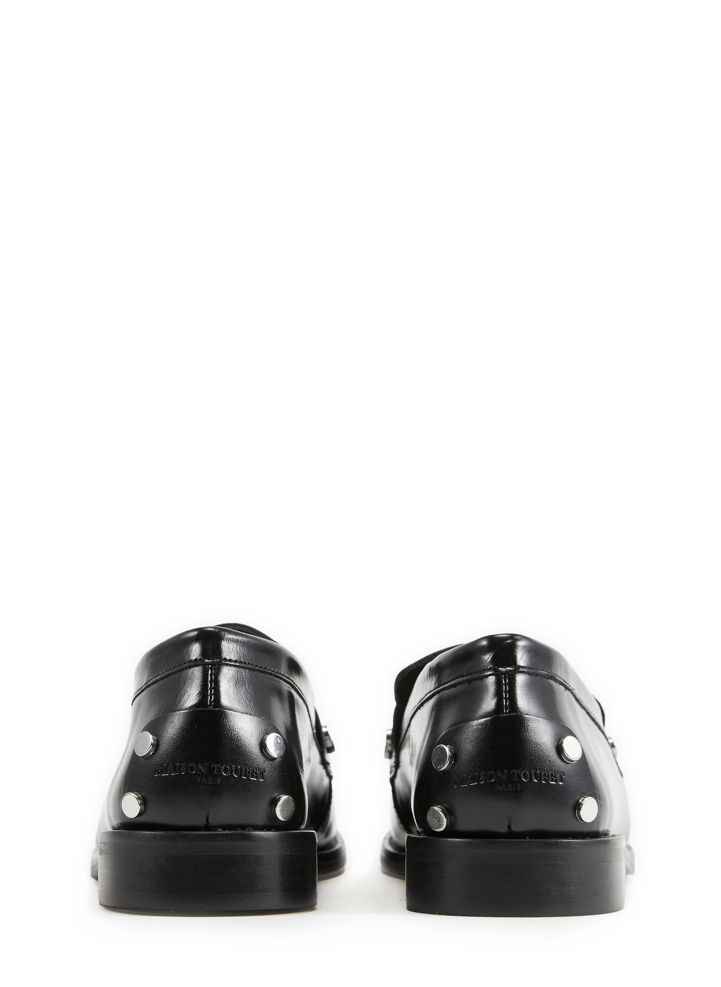 Leather loafers MAISON TOUFET Black