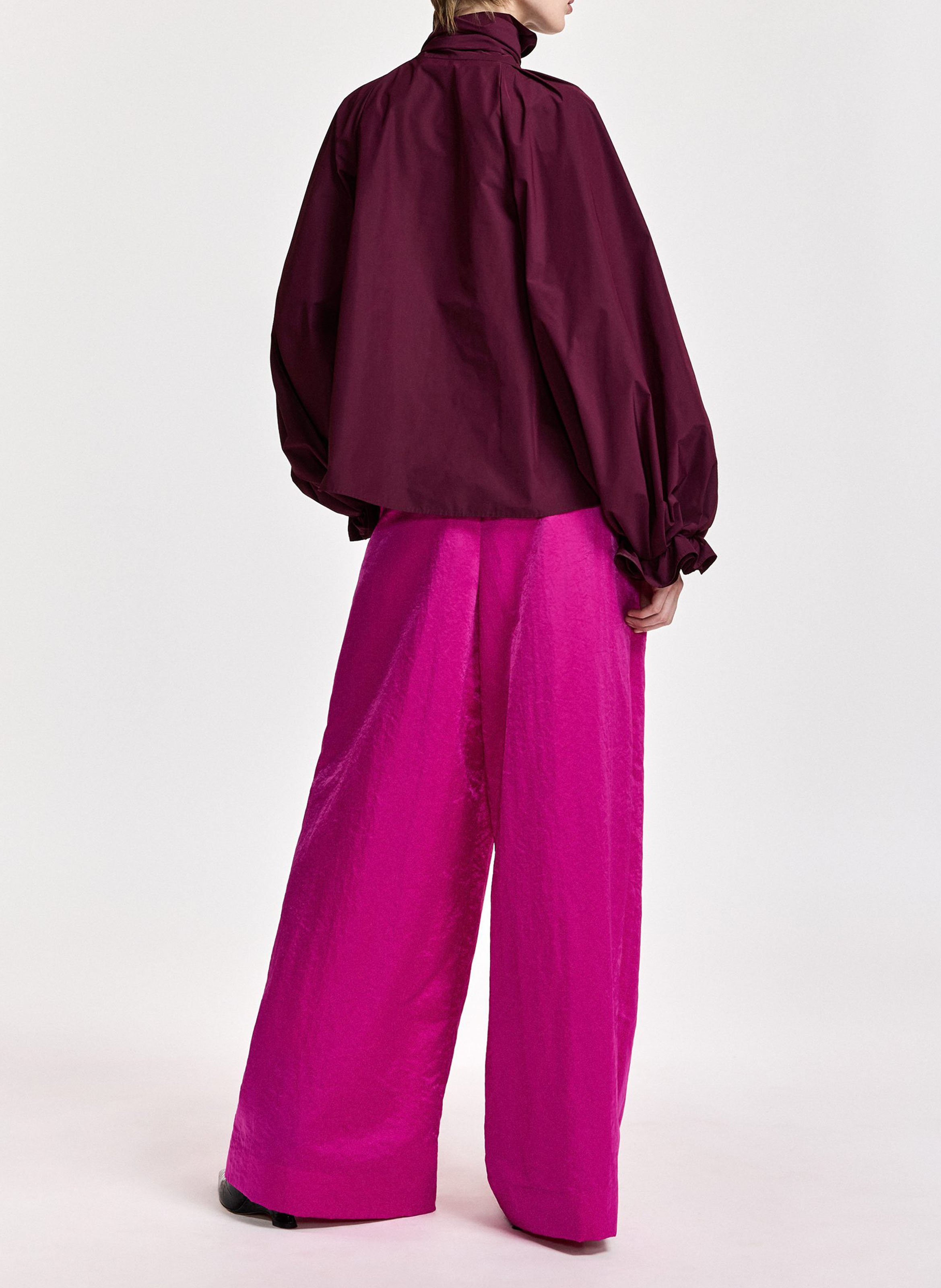 Blouse ample col lavallière keily ESSENTIEL ANTWERP Rouge
