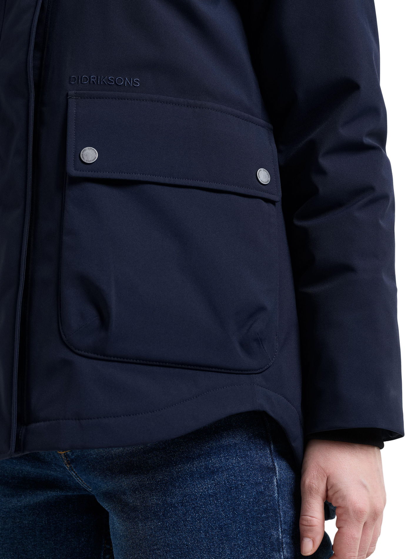 Daniella quilted windbreaker jacket DIDRIKSONS Blue