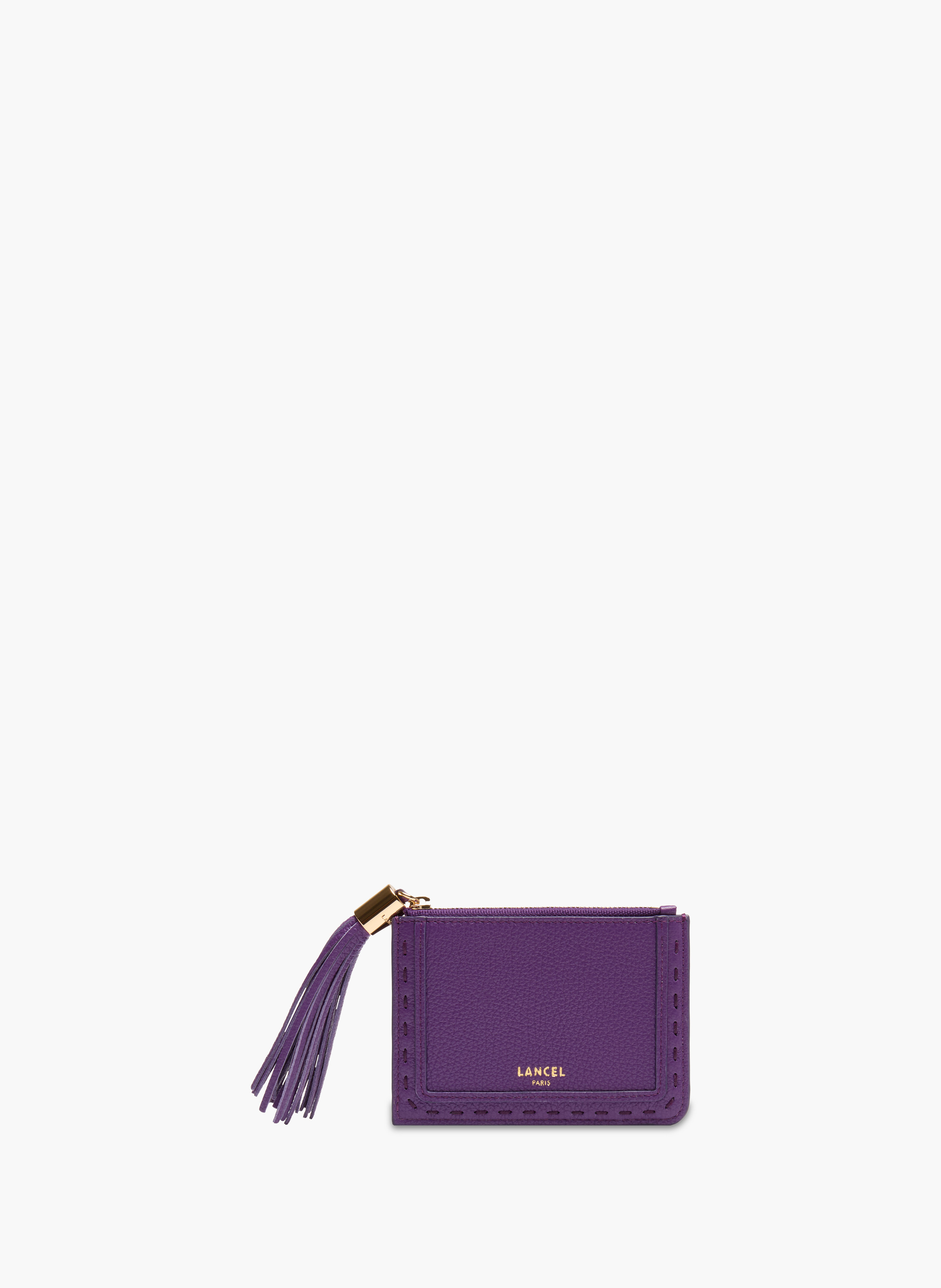 Porte-cartes premier flirt de lancel en cuir LANCEL Violet