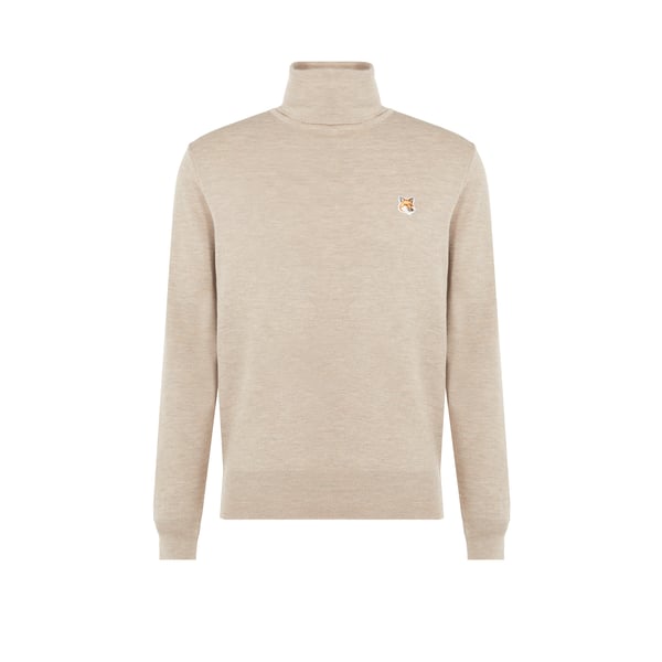 Pull écusson renard