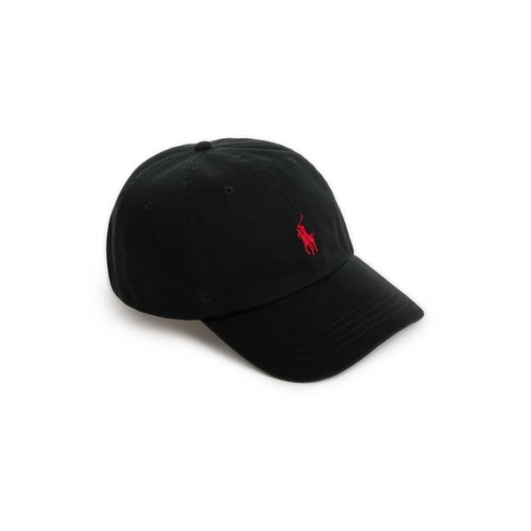 Polo Ralph Lauren Embroidered Polo Pony Baseball Cap In Schwarz