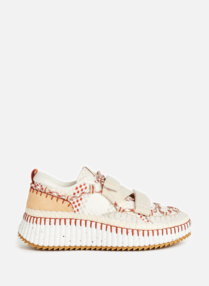 Nama technical recycled mesh sneakers CHLOÉ