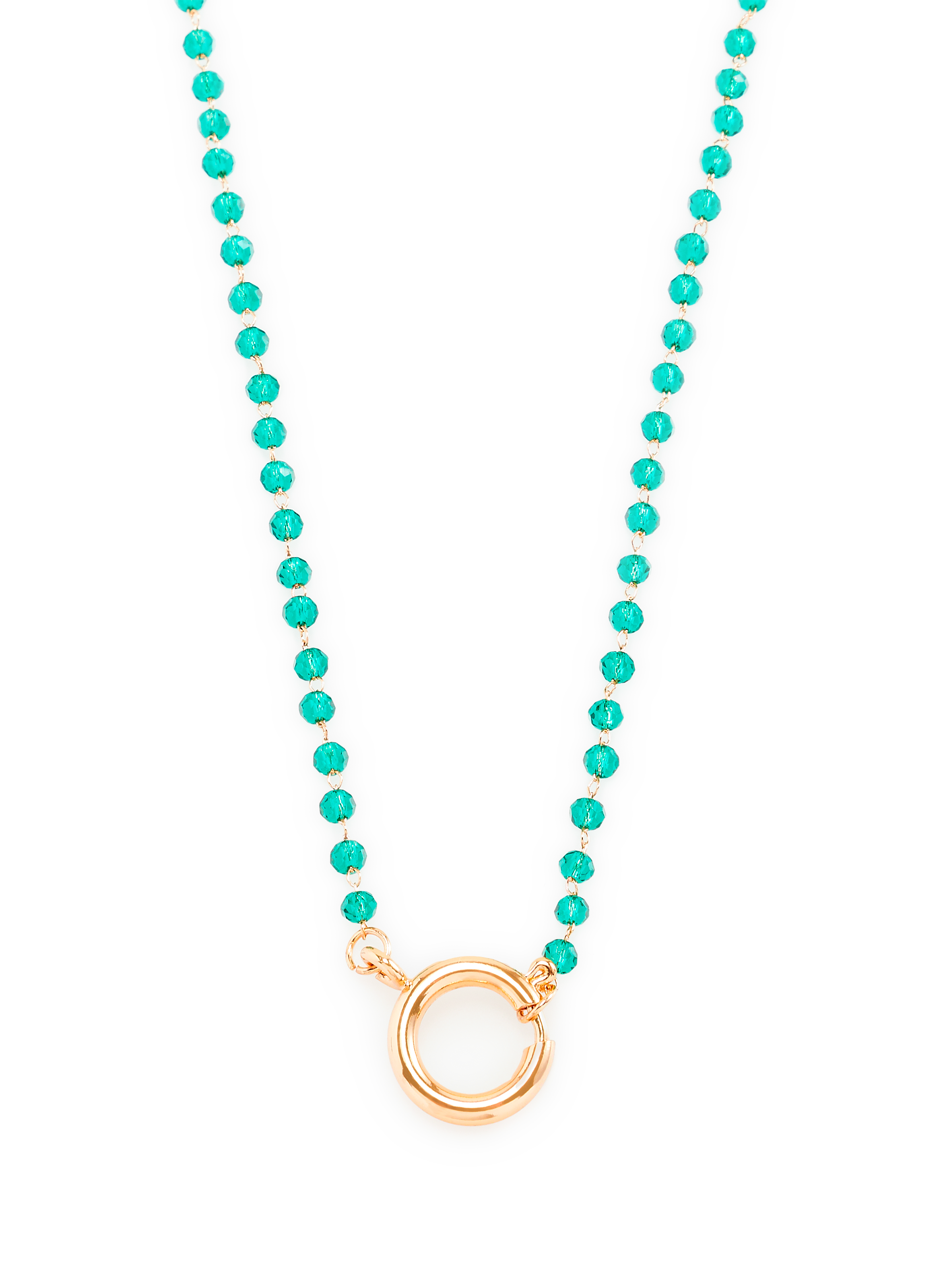 Collier perles AU PRINTEMPS PARIS Vert