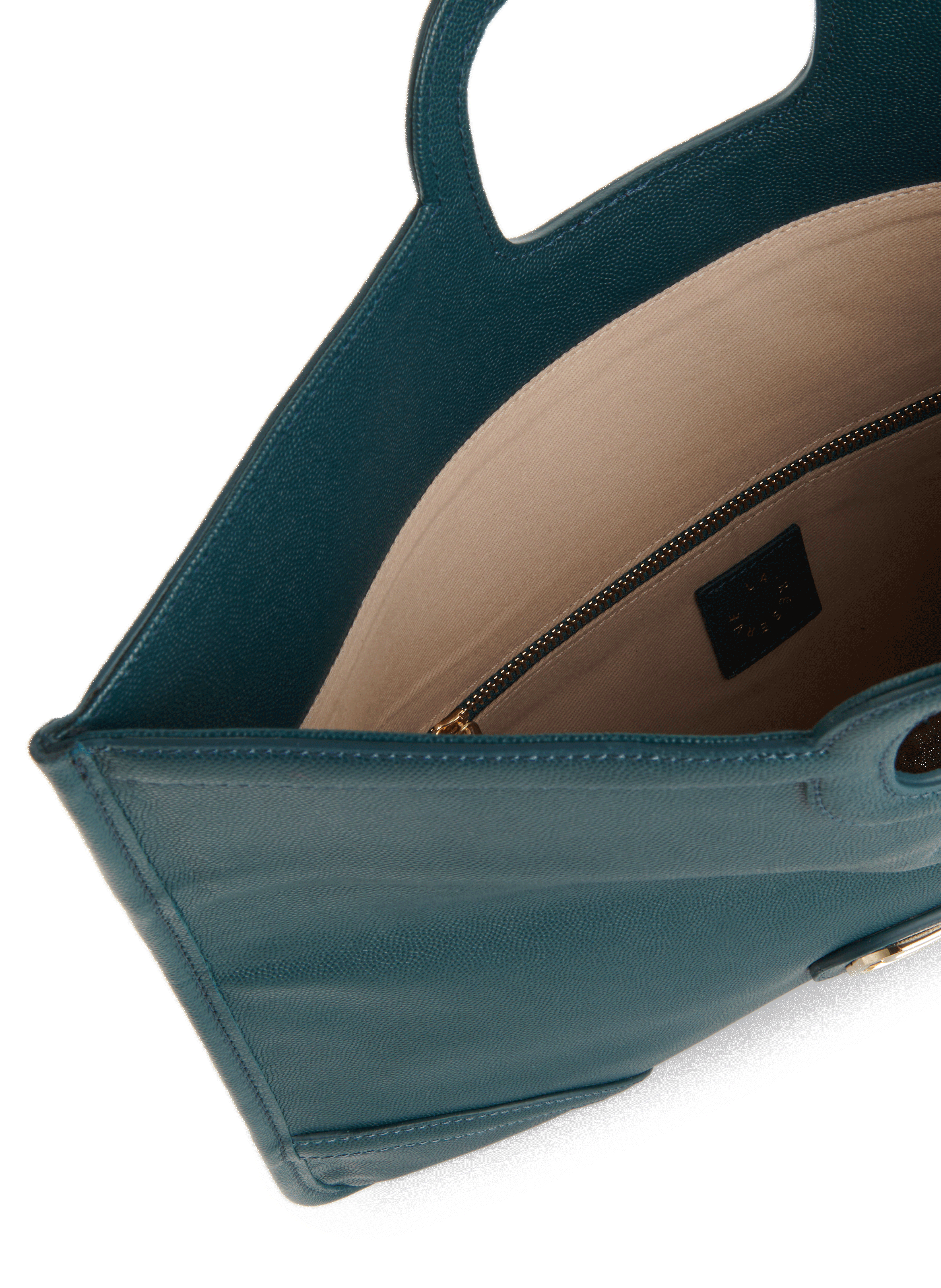 Leather clutch SAISON 1865 Green