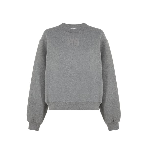 Sweatshirt en jersey pailleté