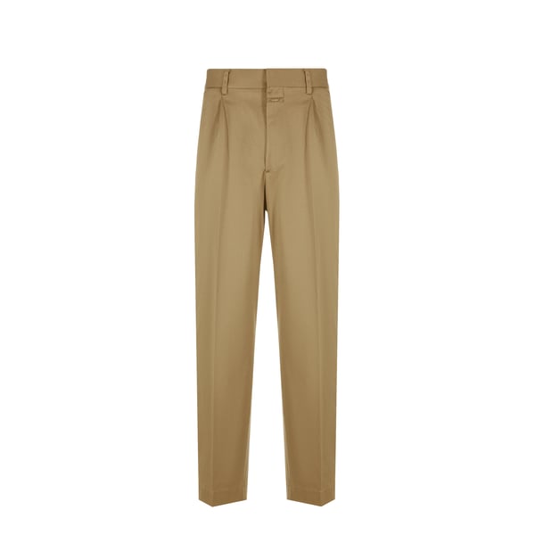 Pantalon à pinces en coton