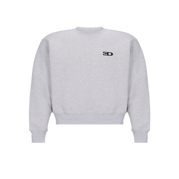 Ouest Paris Cotton Sweatshirt In Grey
