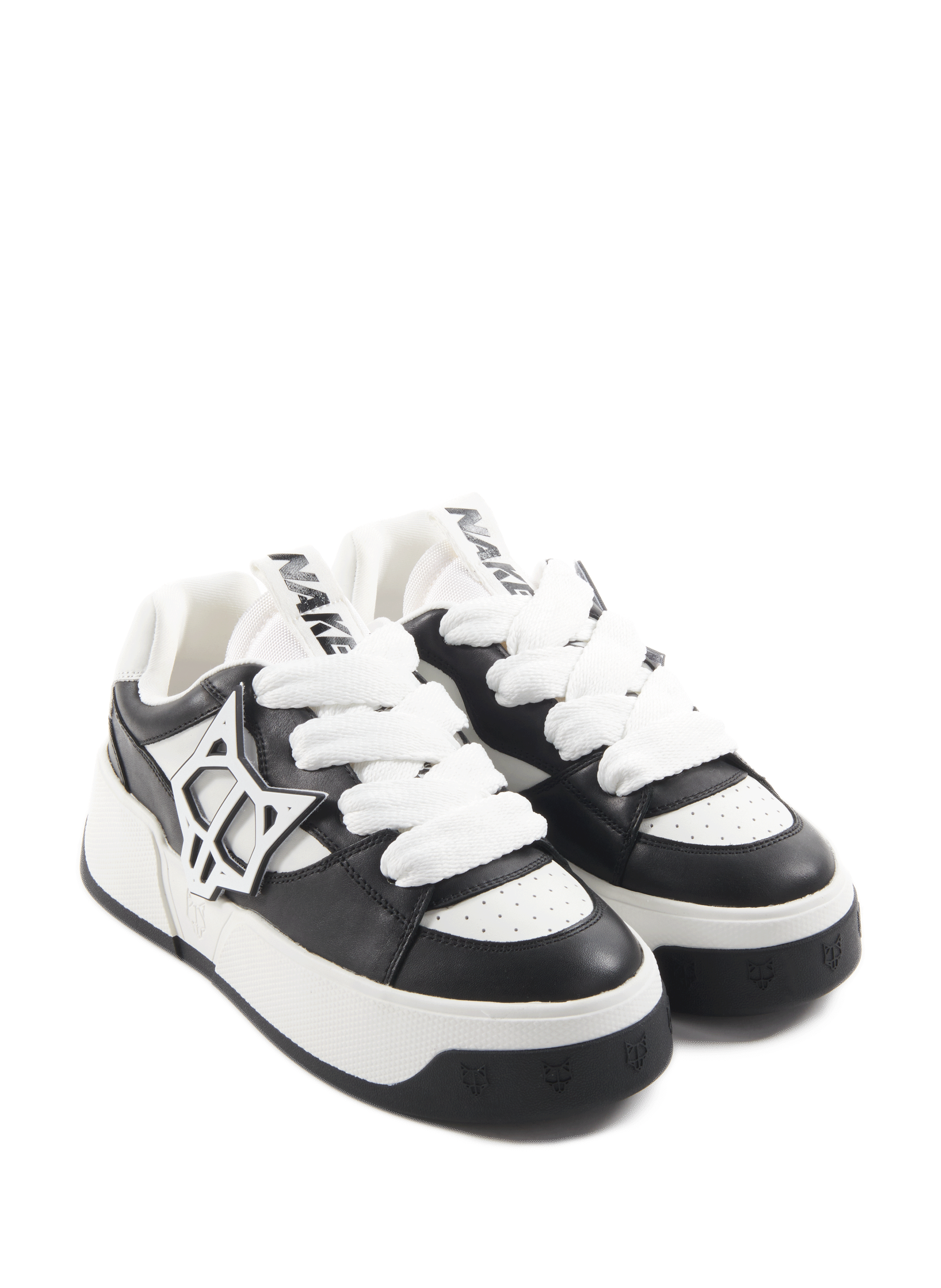 Baskets City en cuir