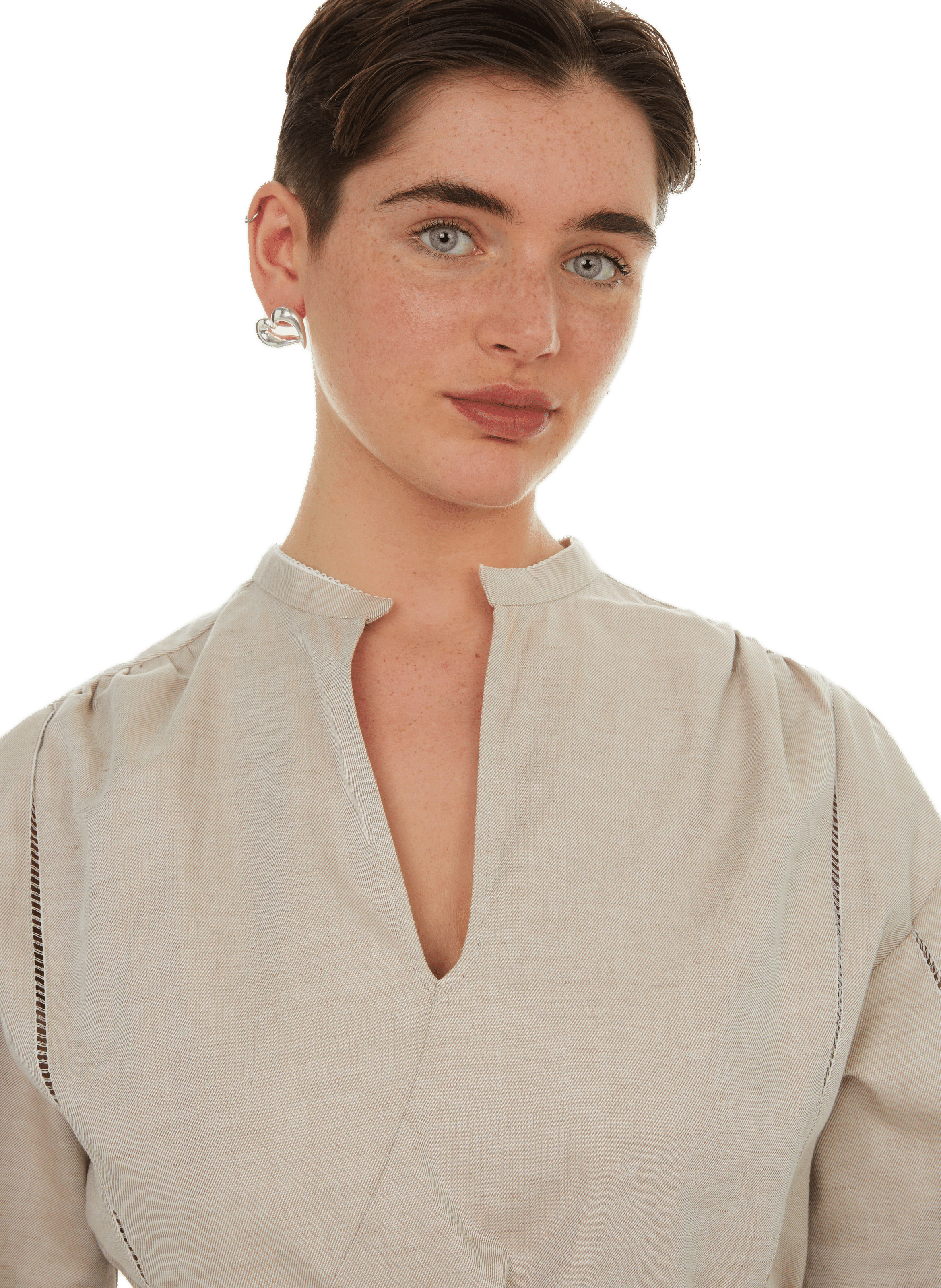 Robe longue  EUDON CHOI Beige