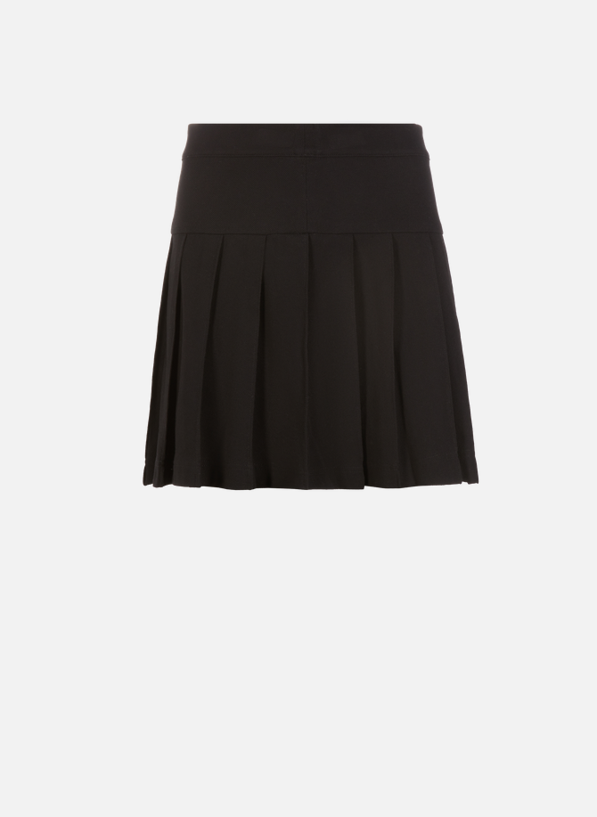 PALM ANGELS short pleated skirt