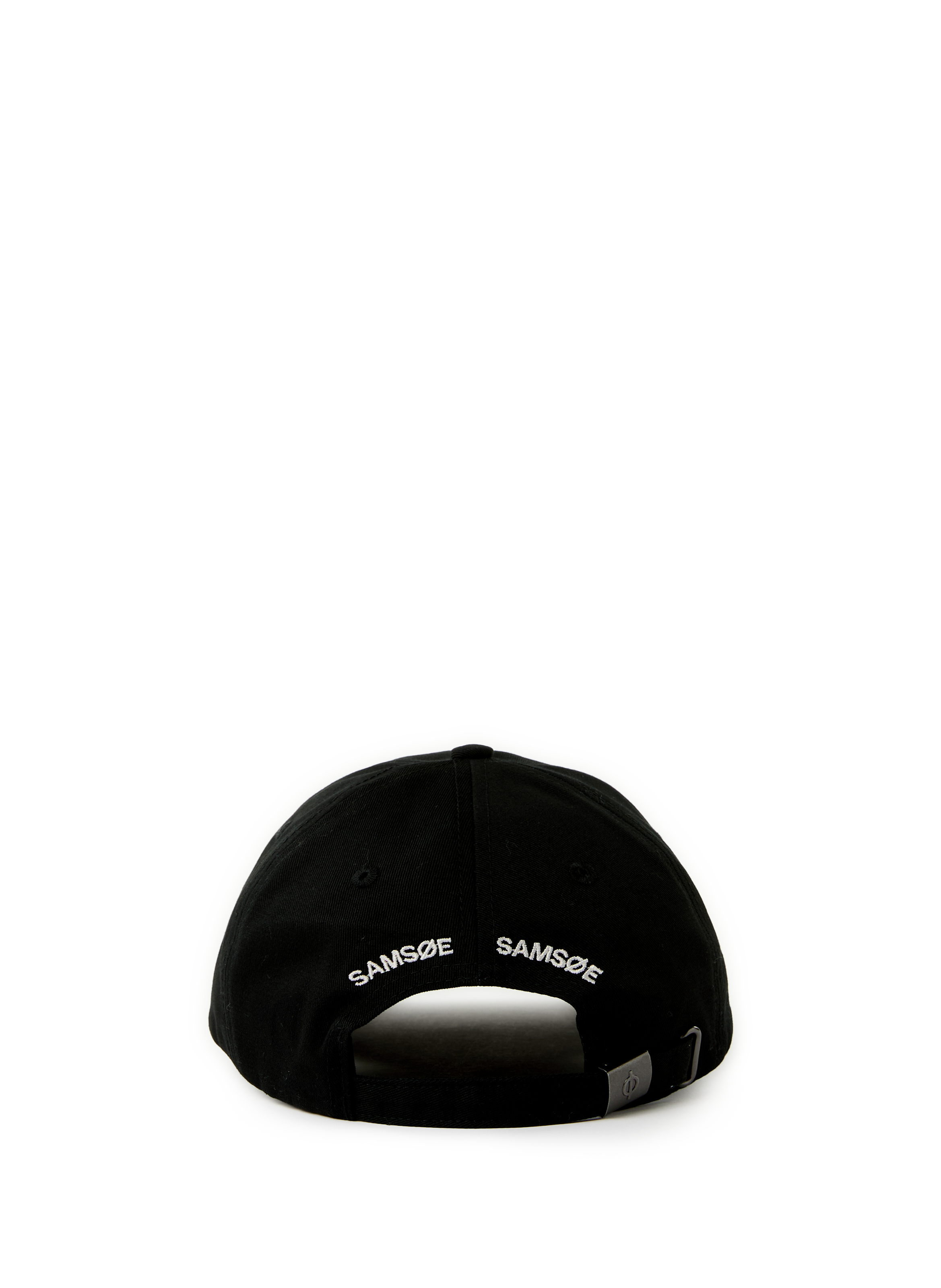 Sajournal cotton cap SAMSOE SAMSOE Black
