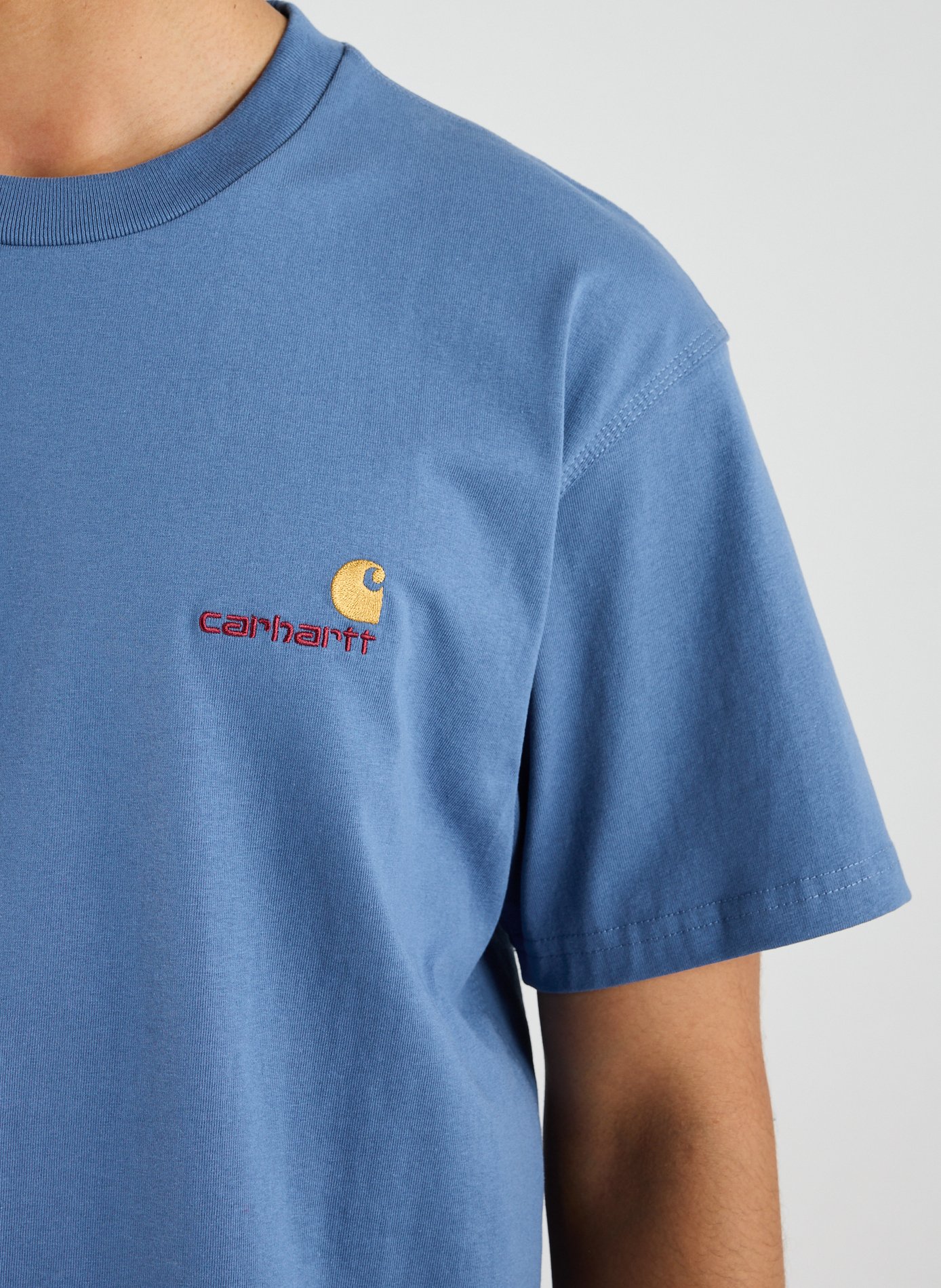 American Script organic cotton T-shirt CARHARTT WIP Blue