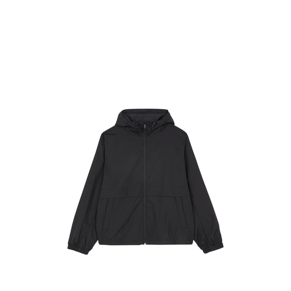 Calvin Klein Veste Coupe-vent Droite In Black