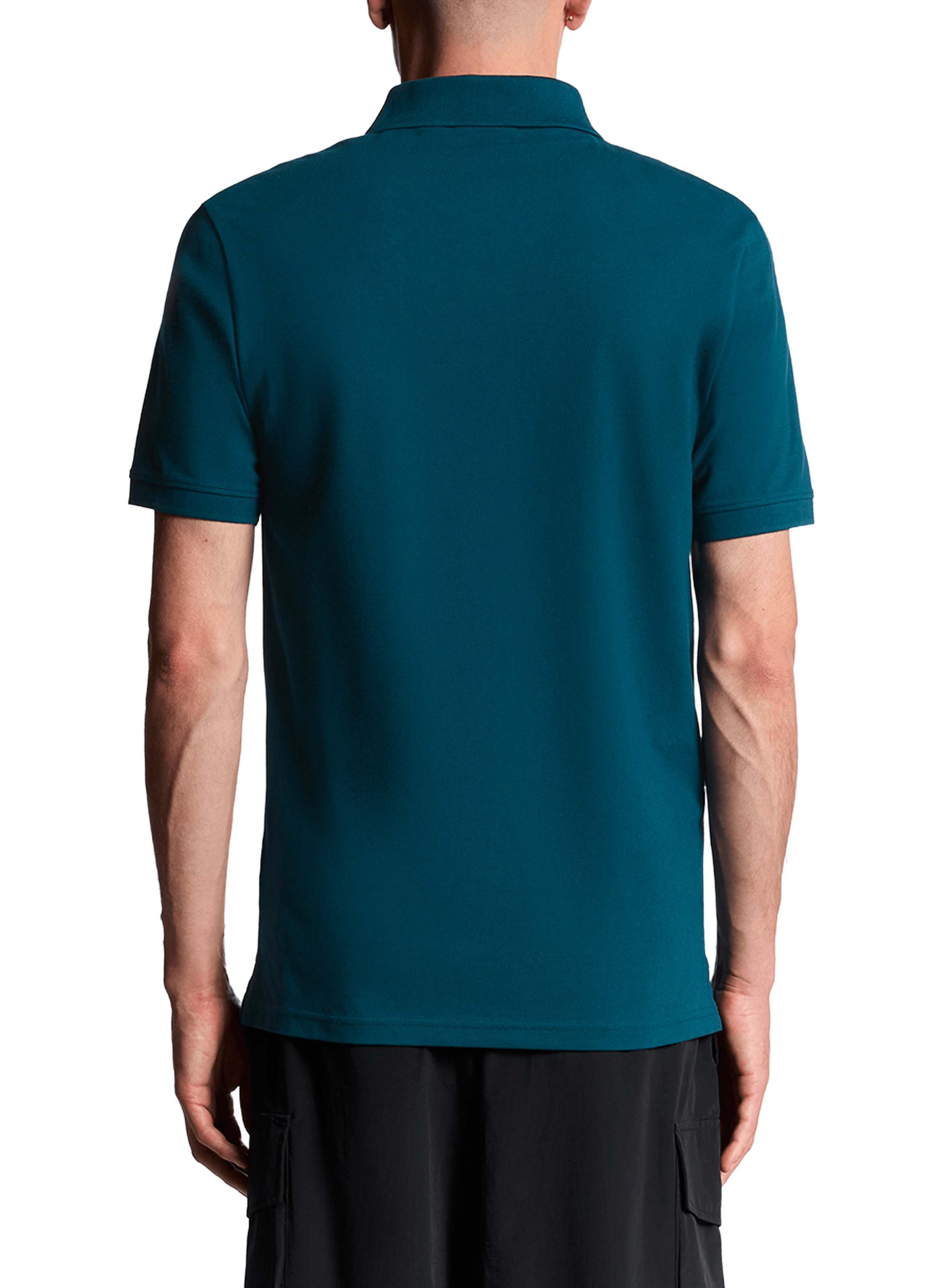 Polo à manches courtes en coton mélangé LYLE & SCOTT Vert