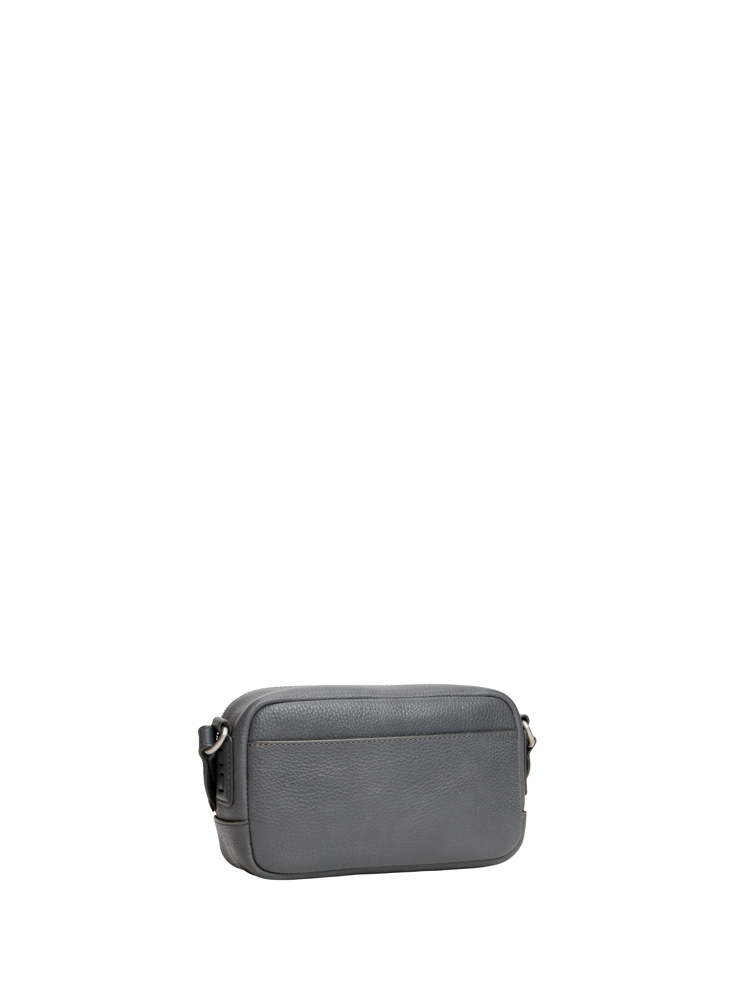 Grained faux leather camera bag TOMMY HILFIGER Grey