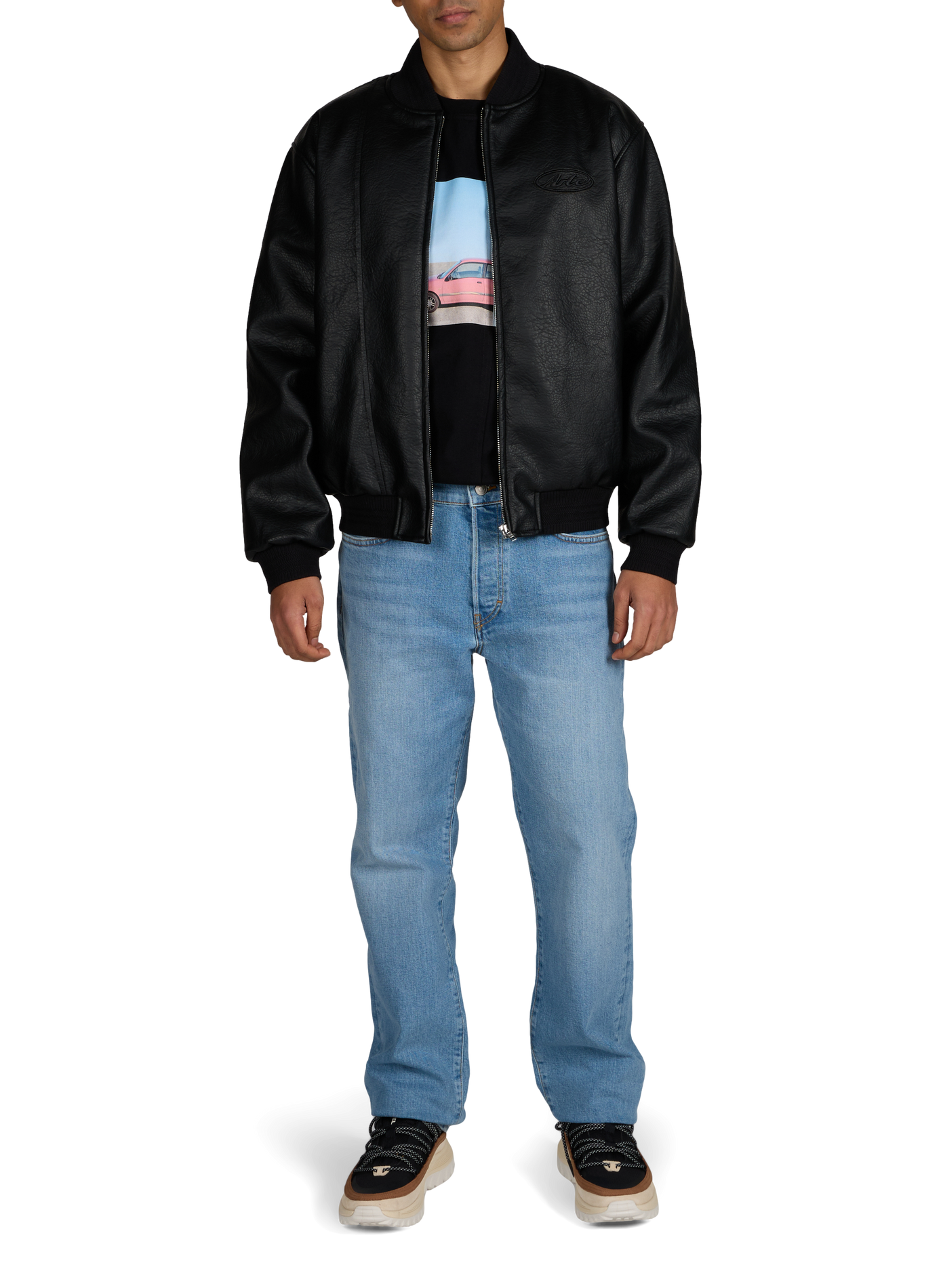 Loose embroidered jacket by the brand ARTE ANTWERP Black