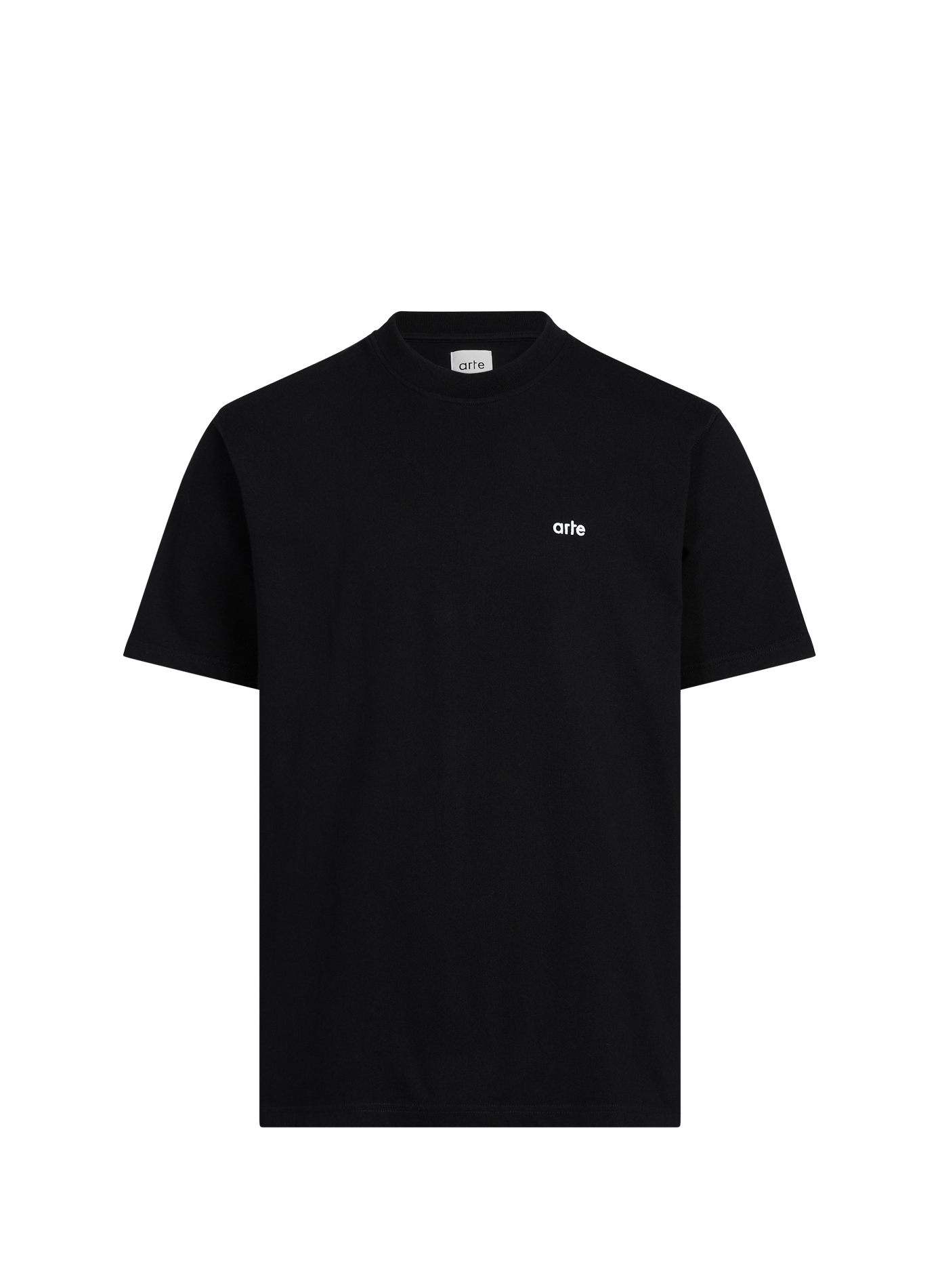 T-shirt imprimé au dos en coton ARTE ANTWERP Noir