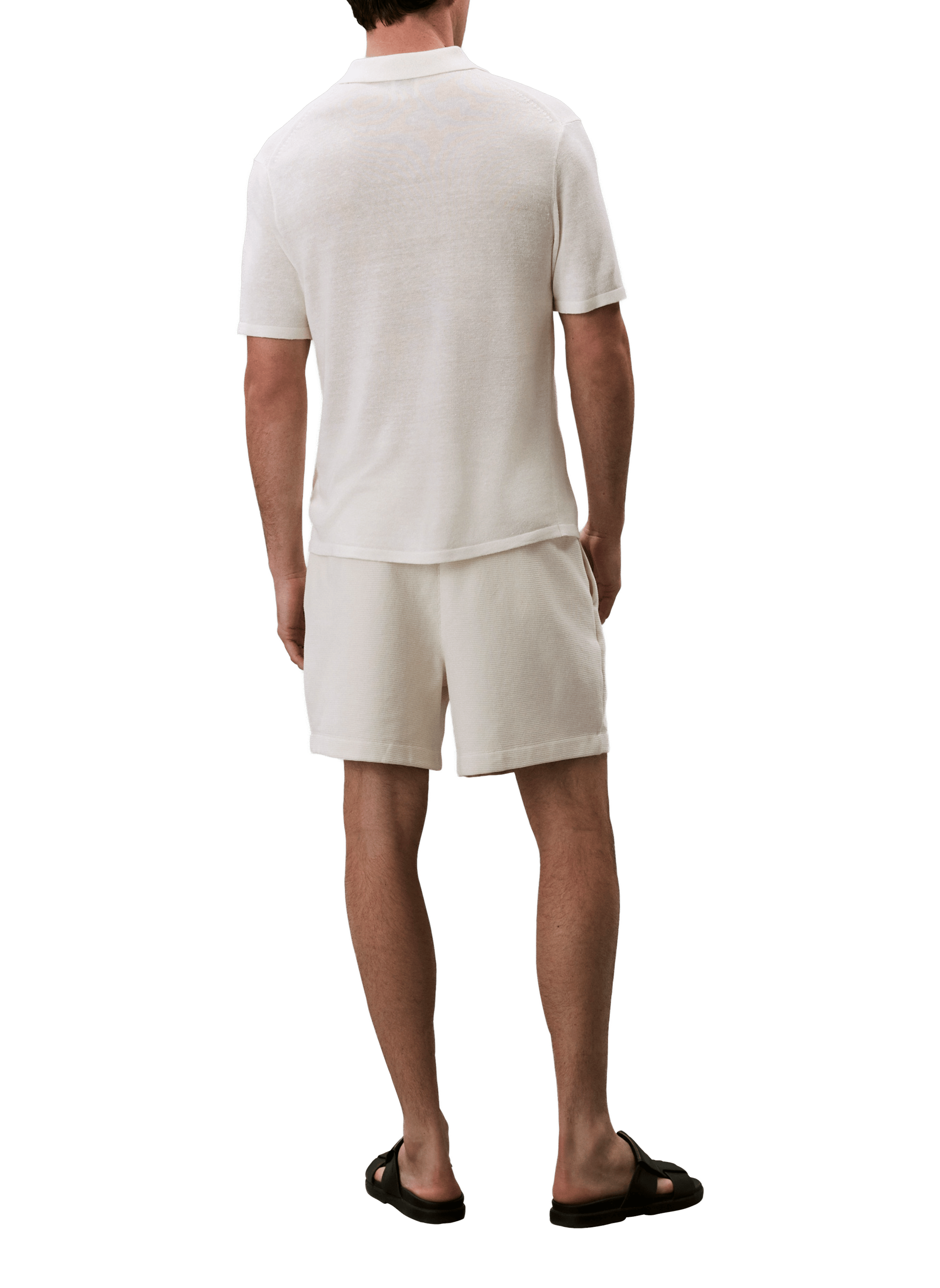 Short à taille élastique CALVIN KLEIN Beige