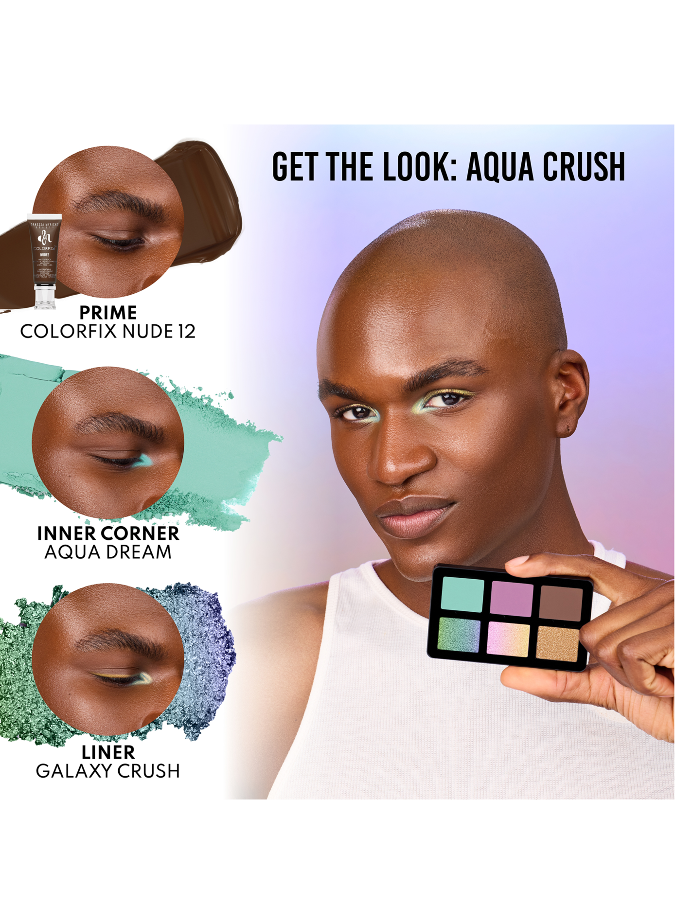 Lightwork Freedom Mini Palette DANESSA MYRICKS Pastel dream