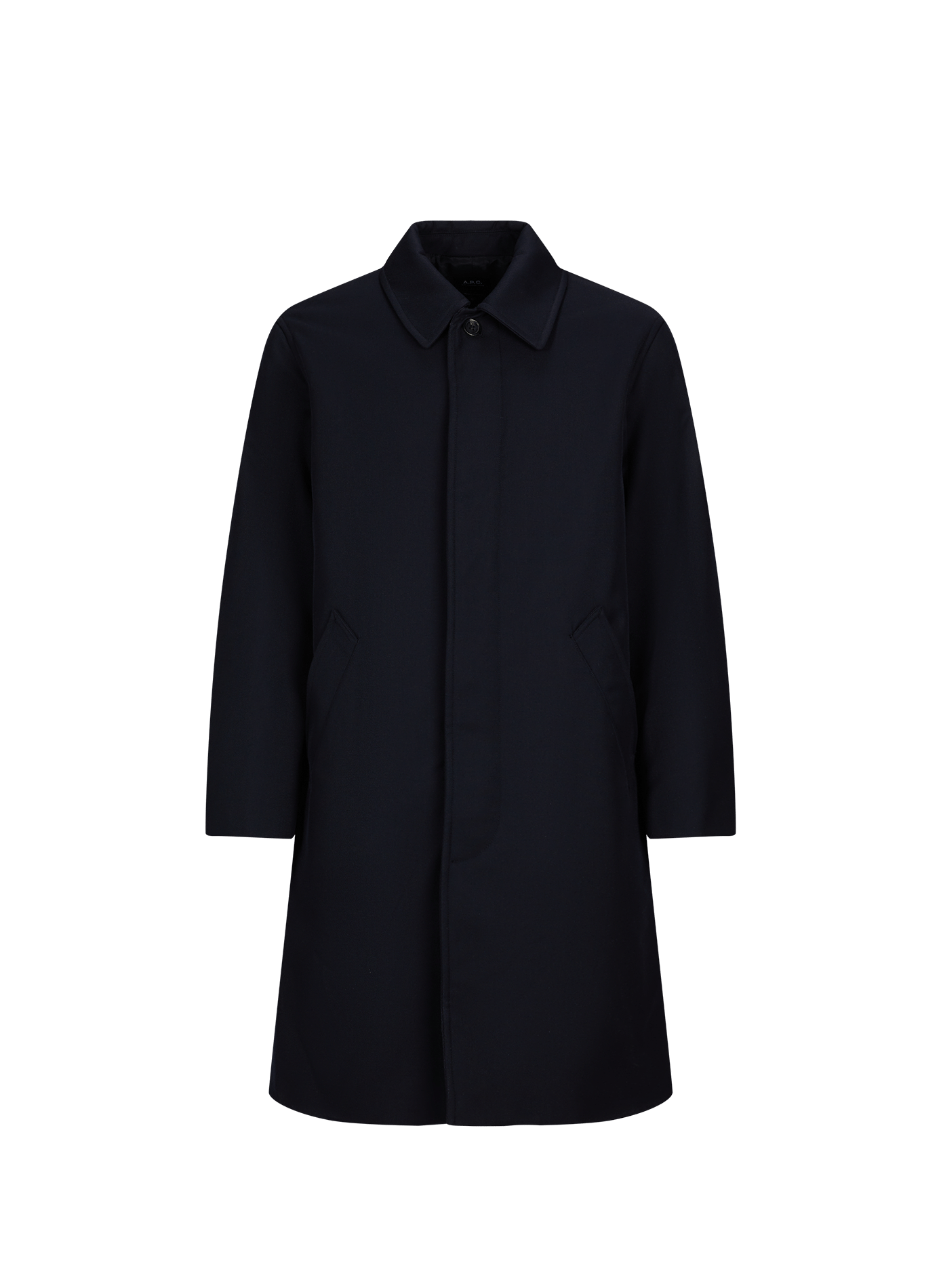 Oversize Parka mit klassischem Kragen A.P.C. Blau