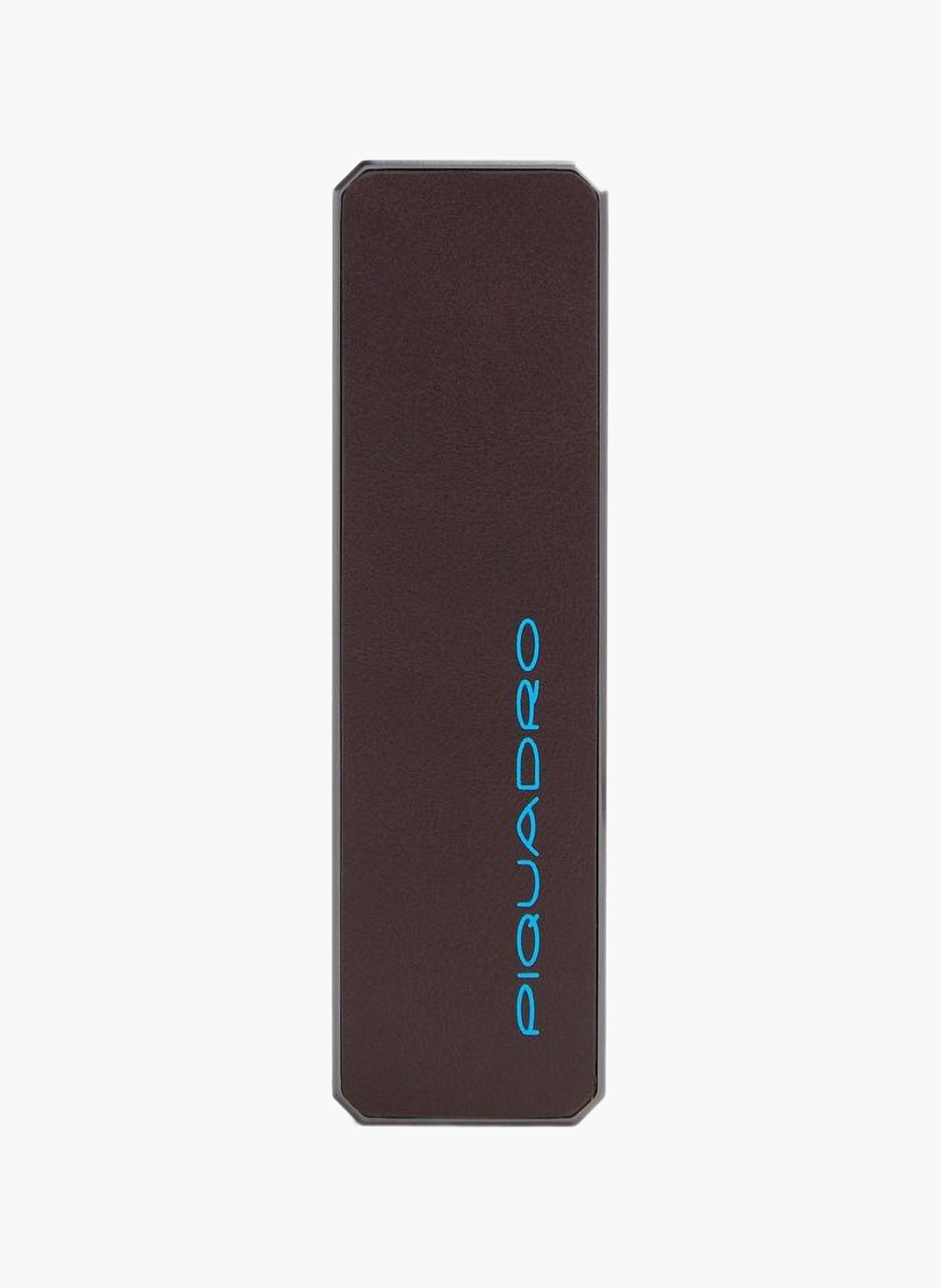 Personaliseerbare leren sleutelhanger met tracker PIQUADRO Bruin
