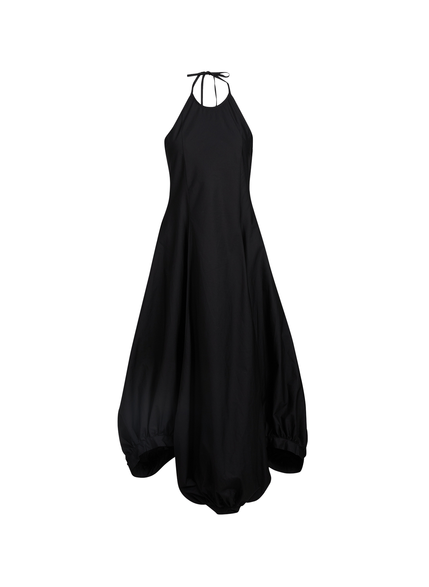 Ballonkleid aus Baumwolle GIMAGUAS Schwarz