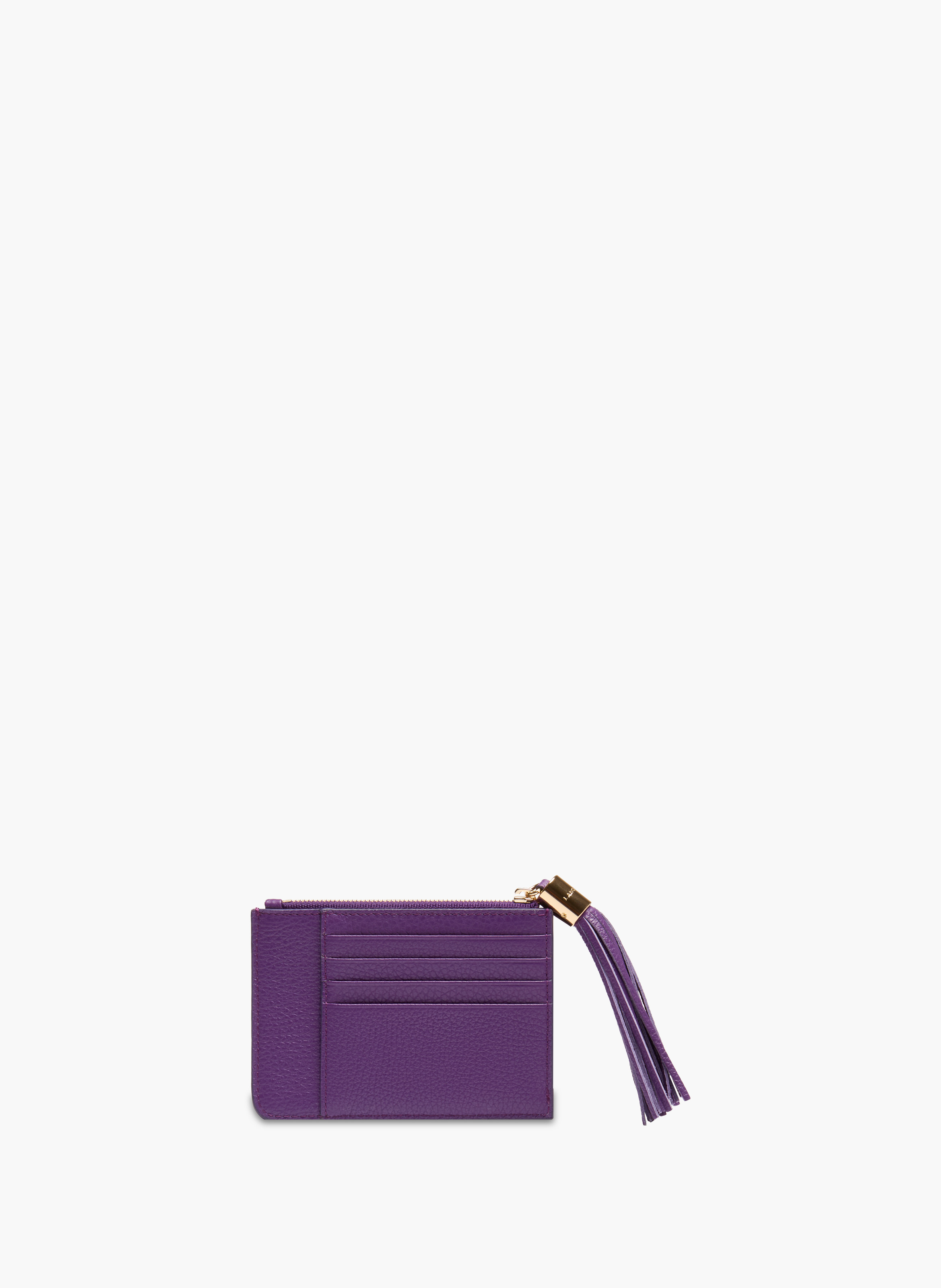 Porte-cartes premier flirt de lancel en cuir LANCEL Violet