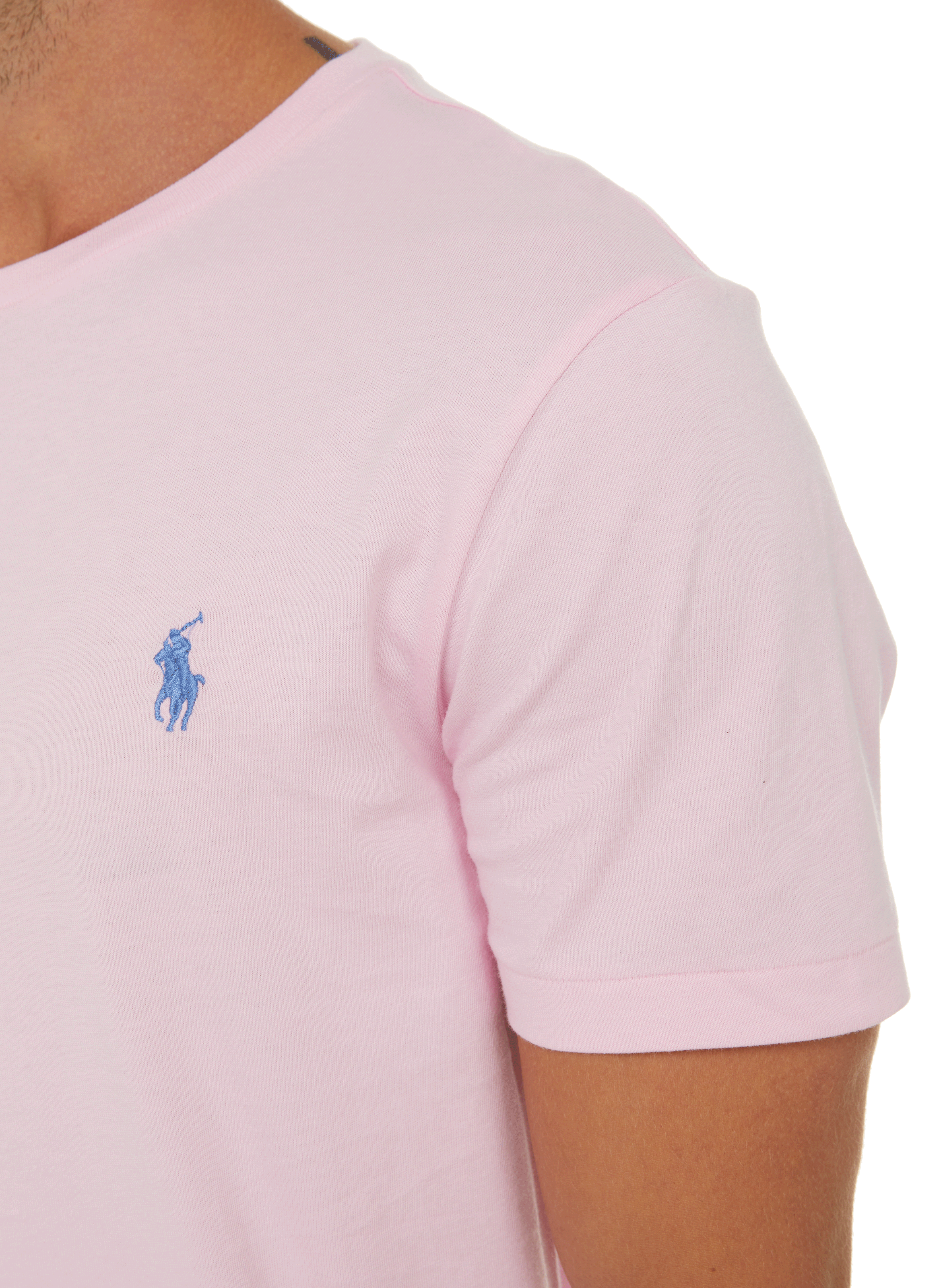Slim cotton T-shirt POLO RALPH LAUREN Pink