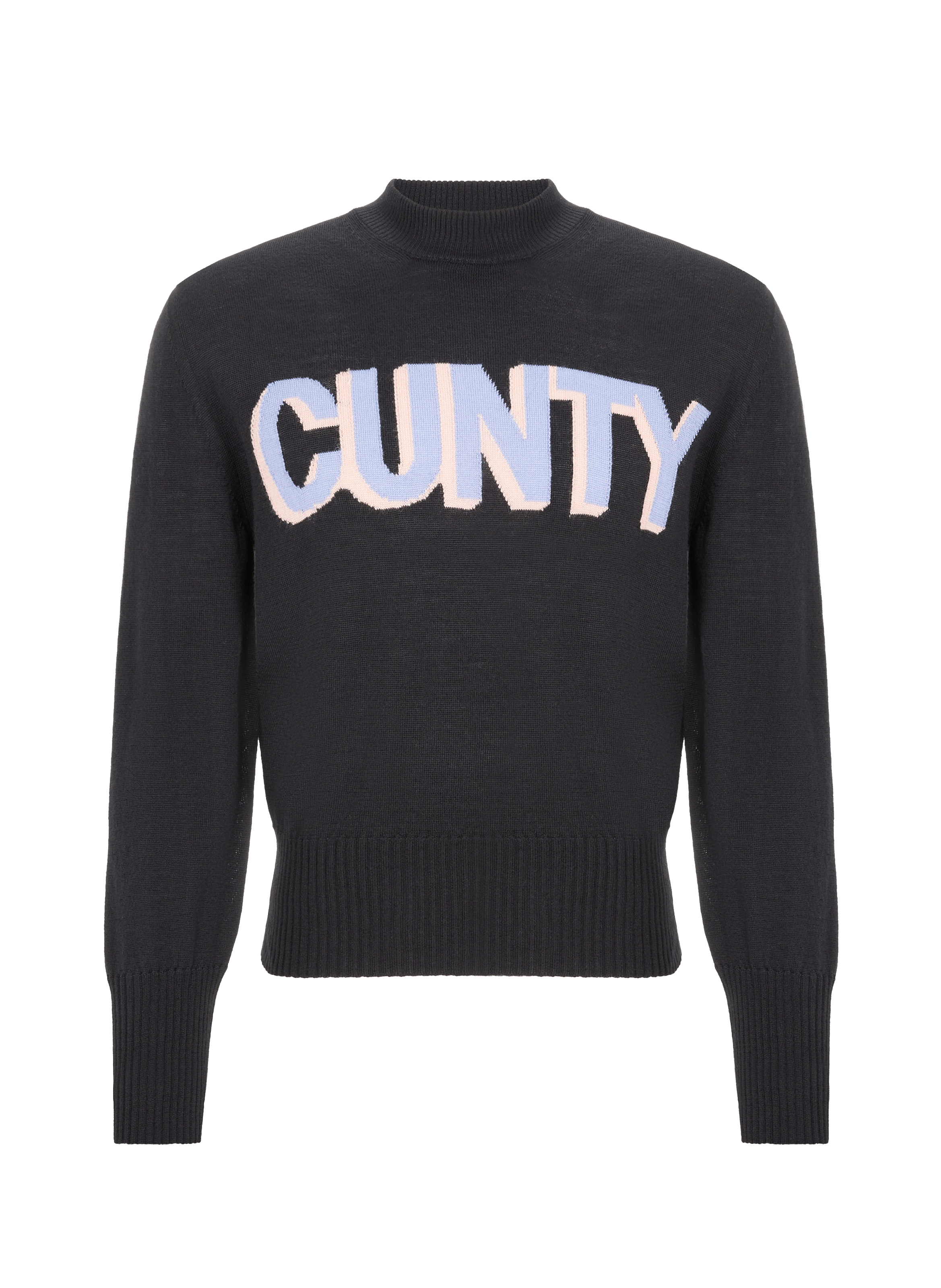 Pull en laine mélangée