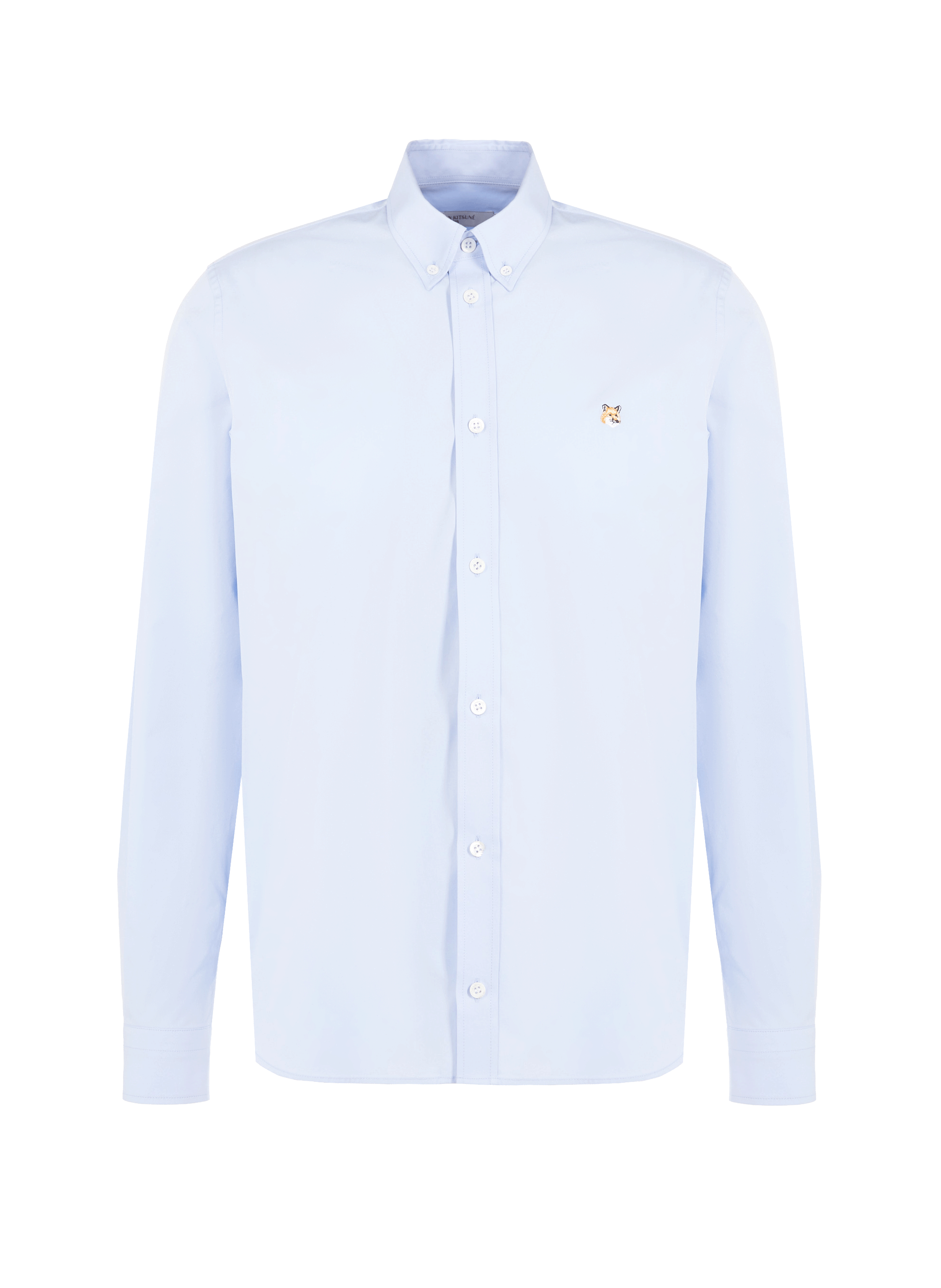 Chemise classique en popeline de coton