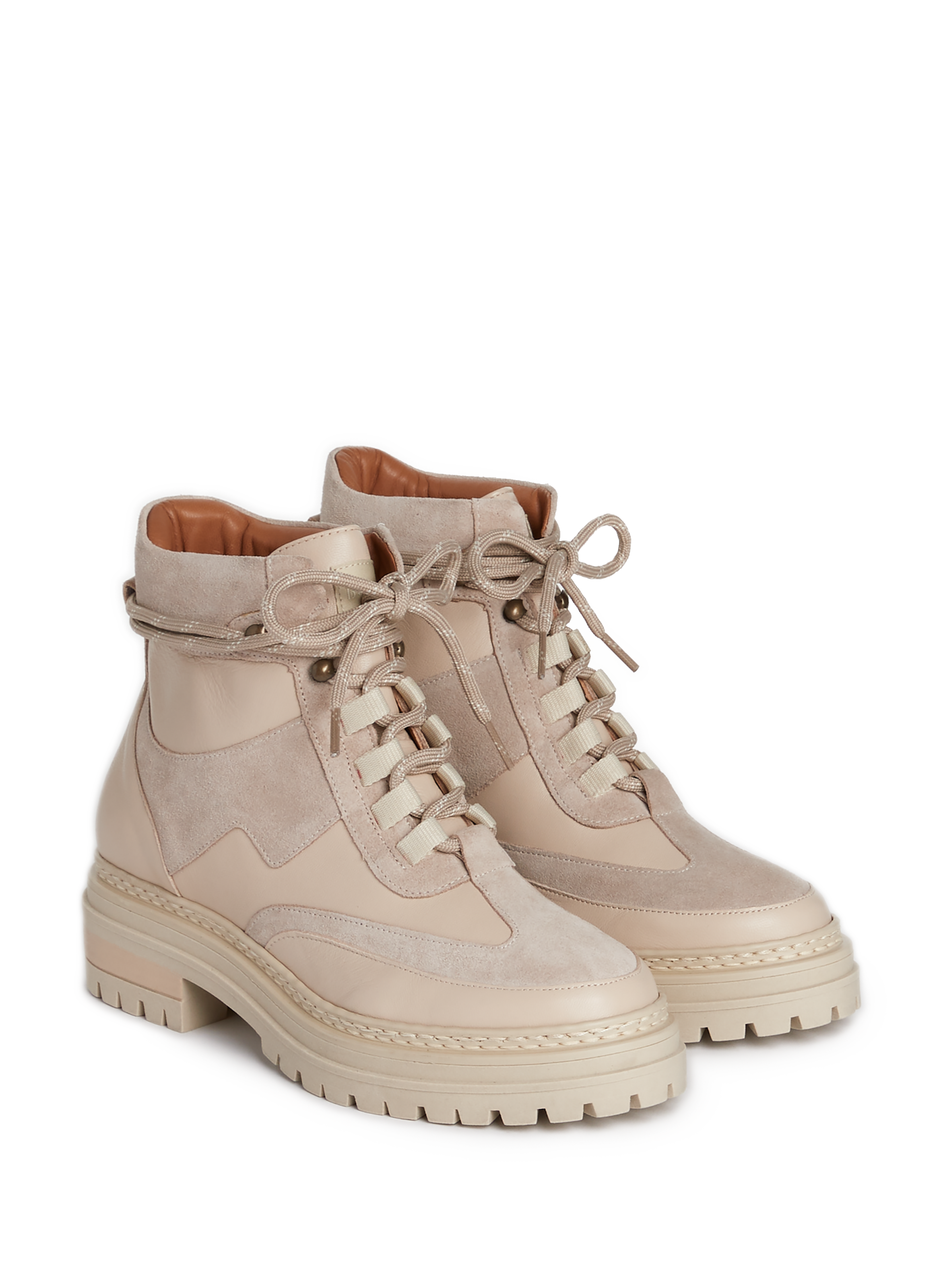 Boots Danakil en cuir bi-matière