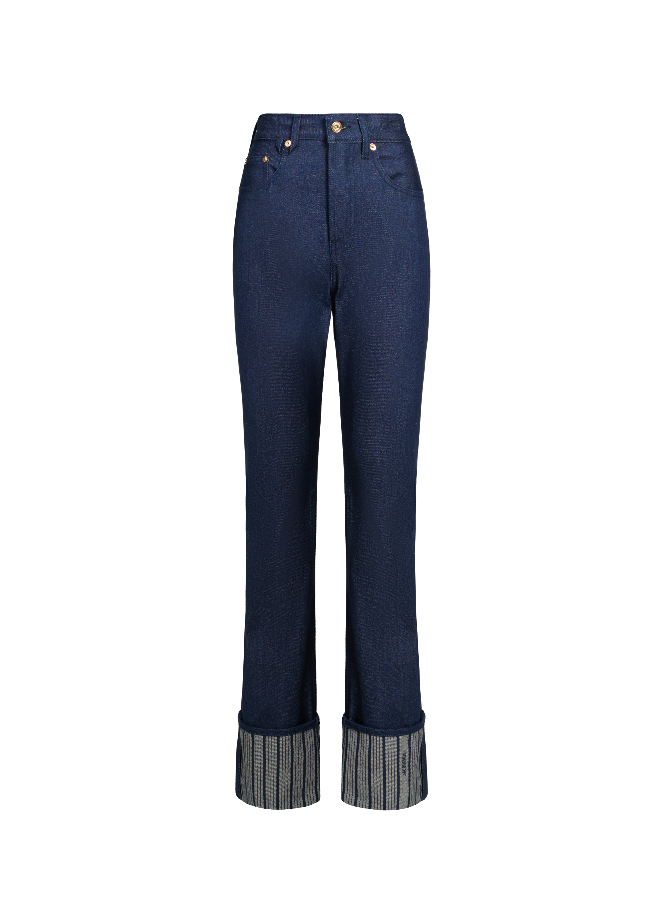 Straight Leg Denim Jeans JACQUEMUS Blue