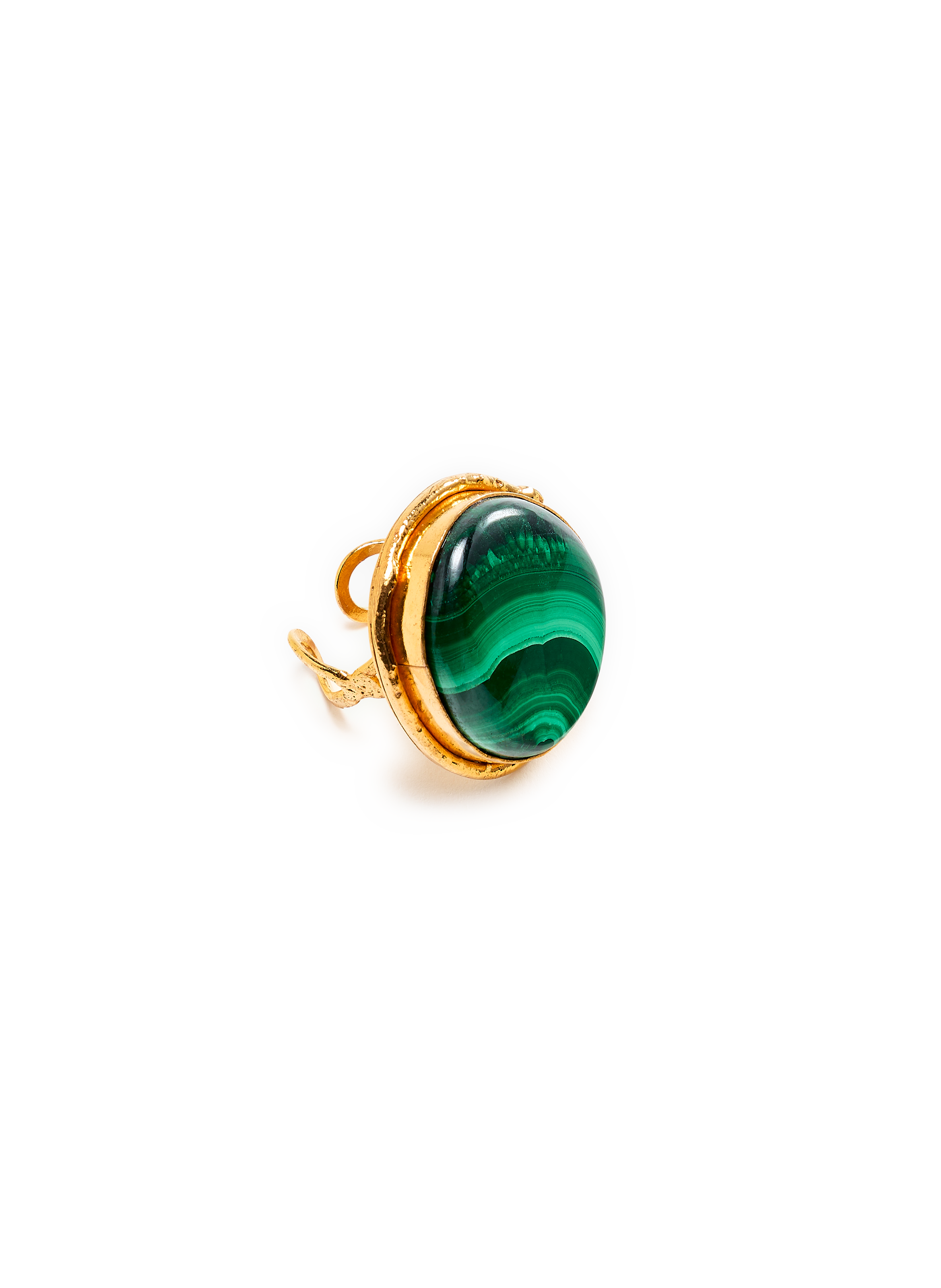 Bague en laiton  SYLVIA TOLEDANO Vert