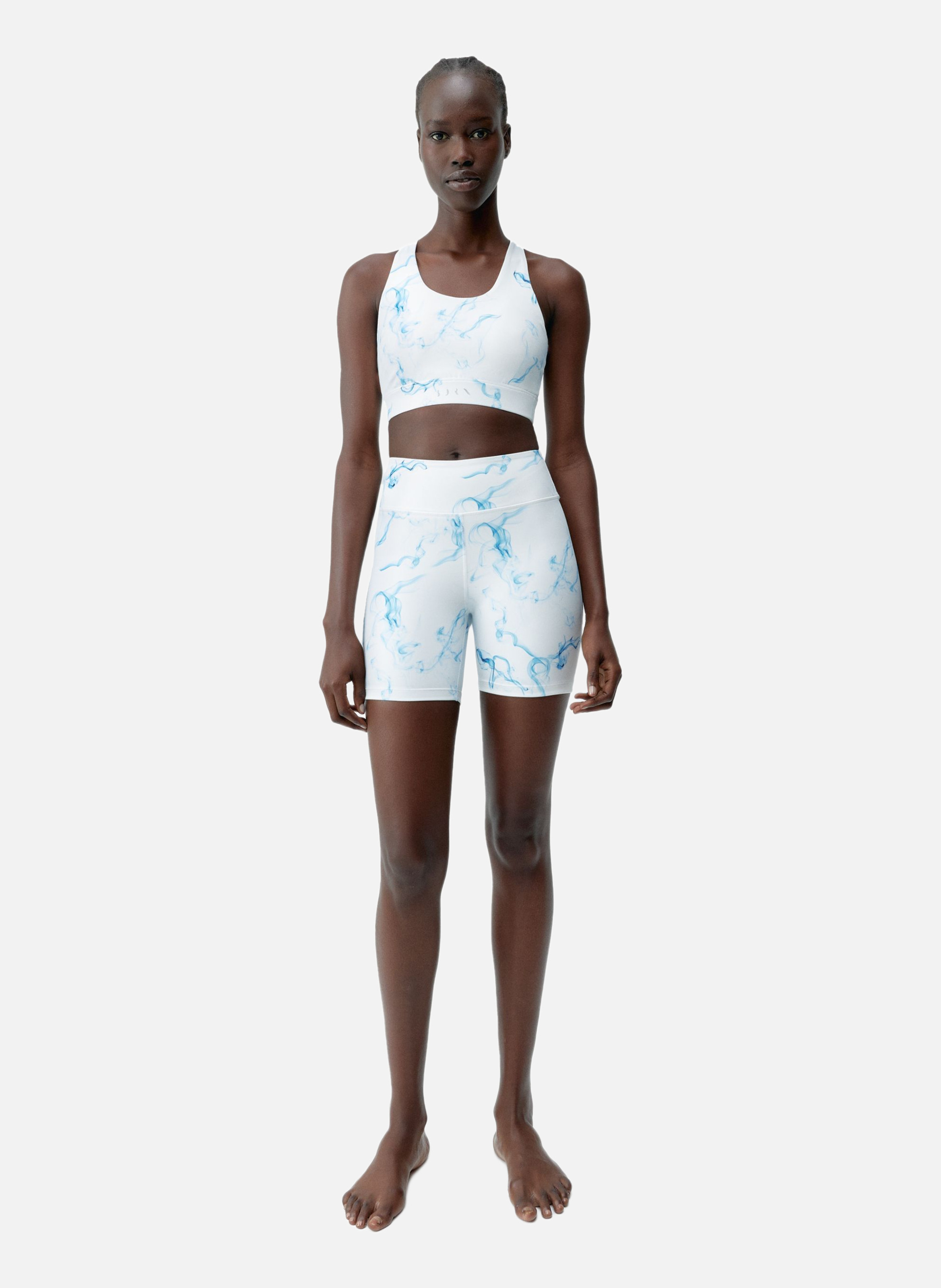 Short sport femme cycliste helio BORN LIVING YOGA Bleu