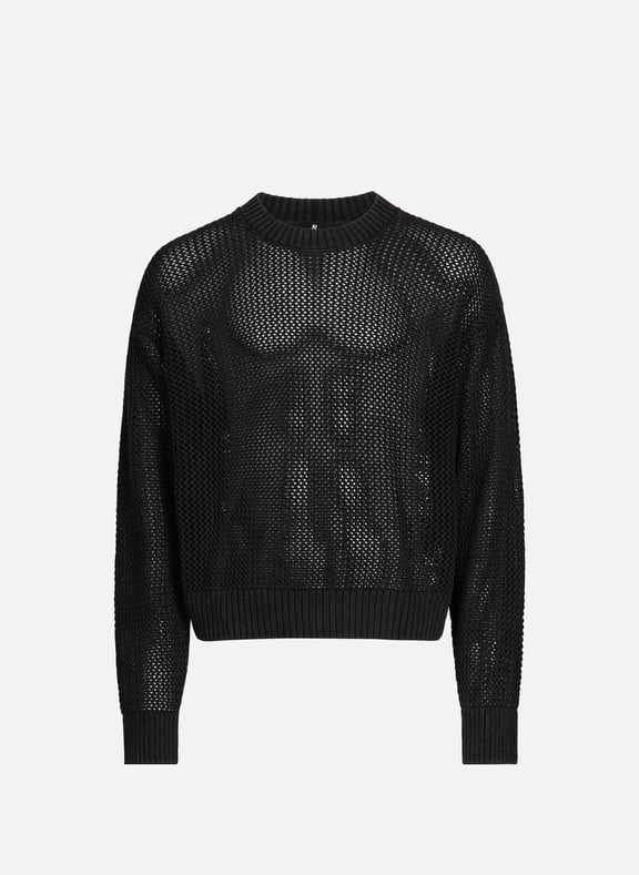 Pull ajouré Noir by REPRESENT REPRESENT Pull ajouré Noir