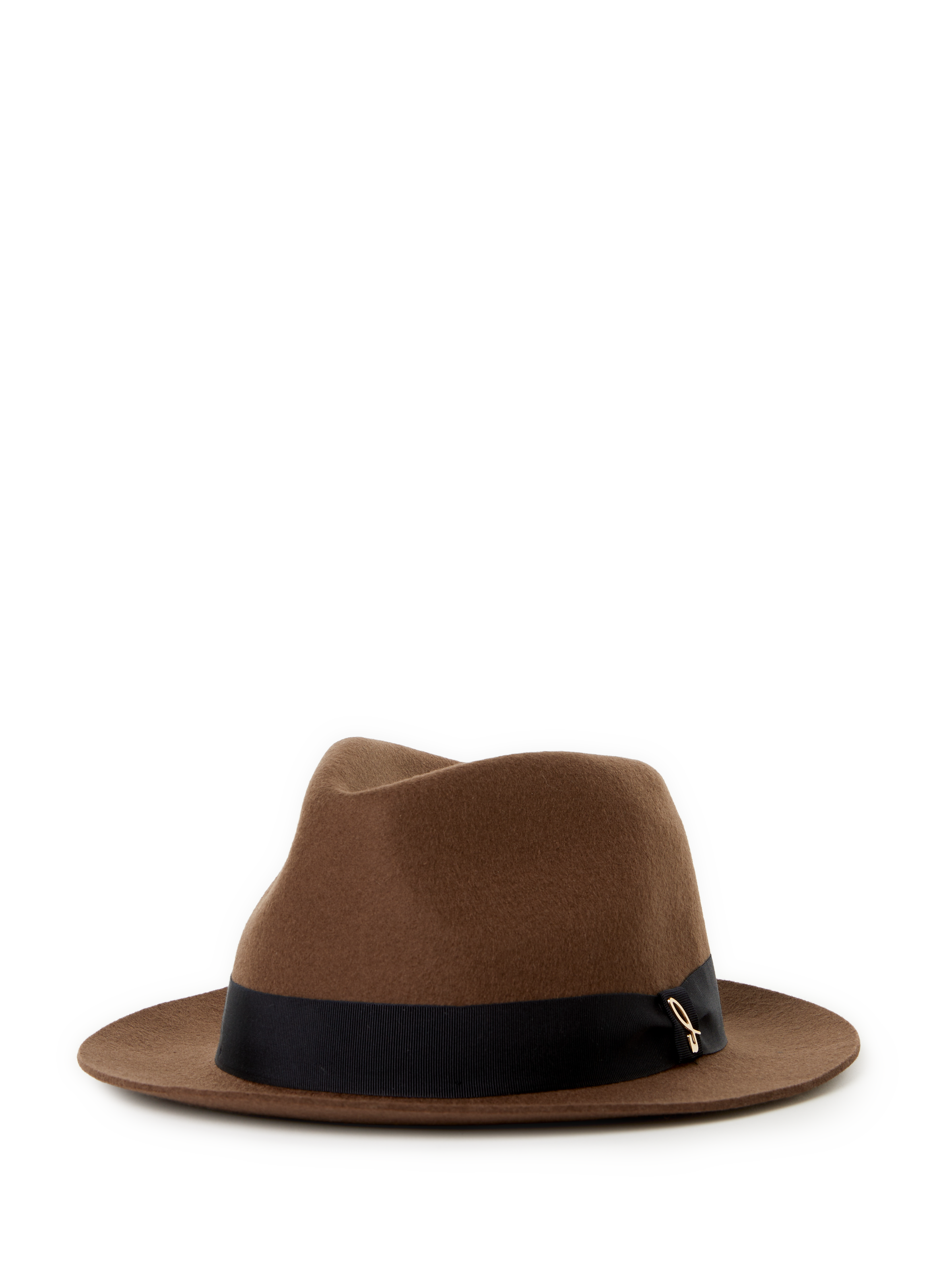 Wool Trilby Hat DORIA 1905 Brown