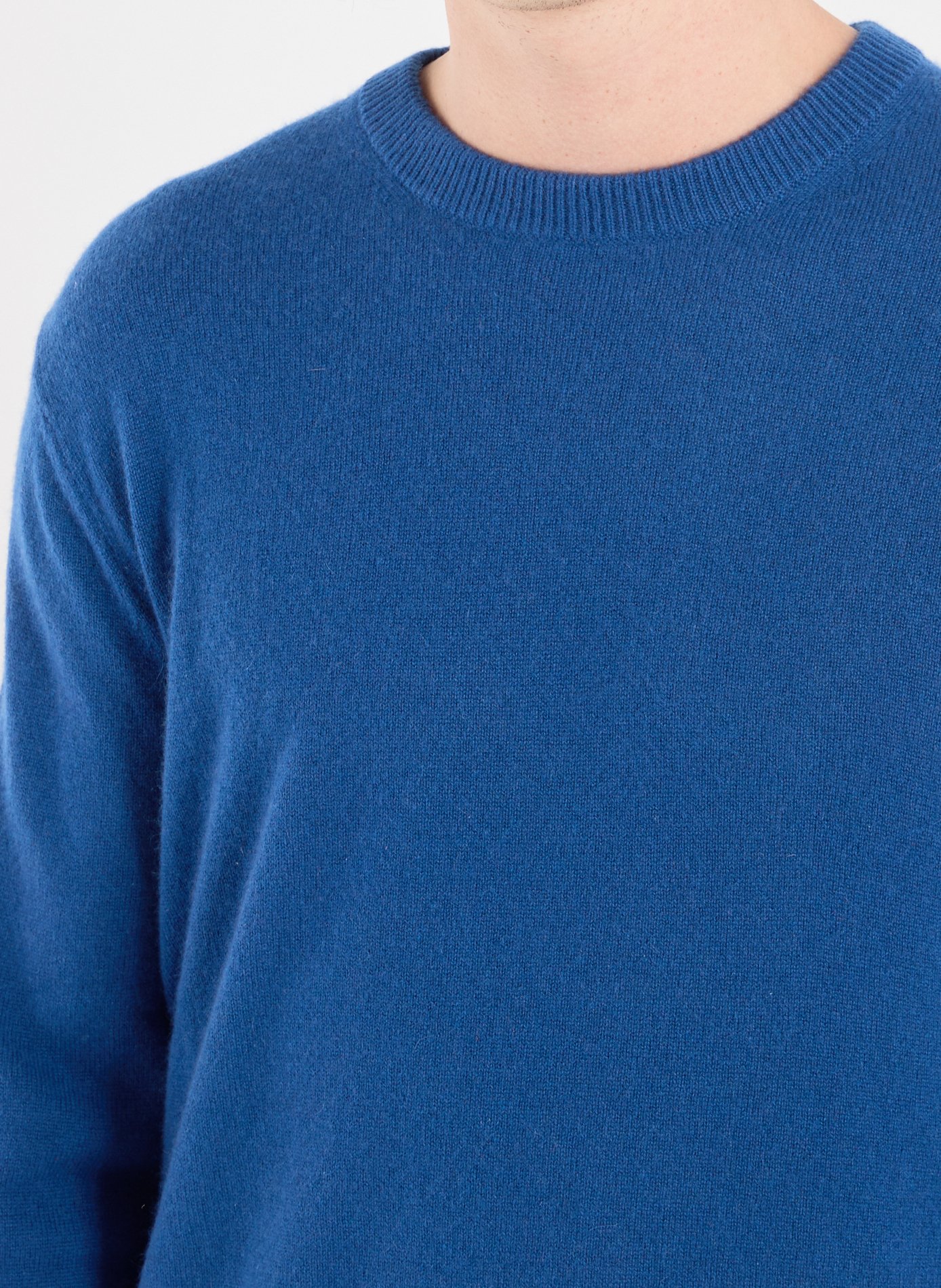  Cashmere round-neck jumper AU PRINTEMPS PARIS Blue