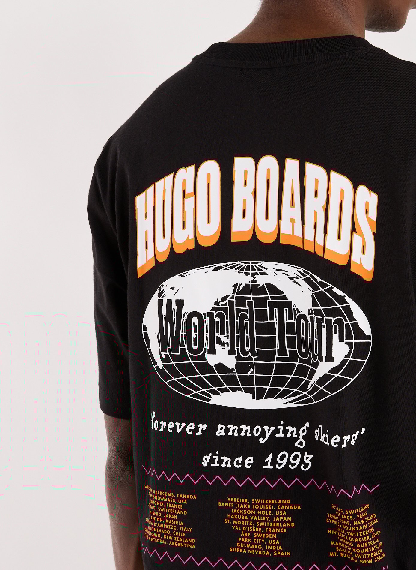 T-shirt en coton HUGO BLUE Noir