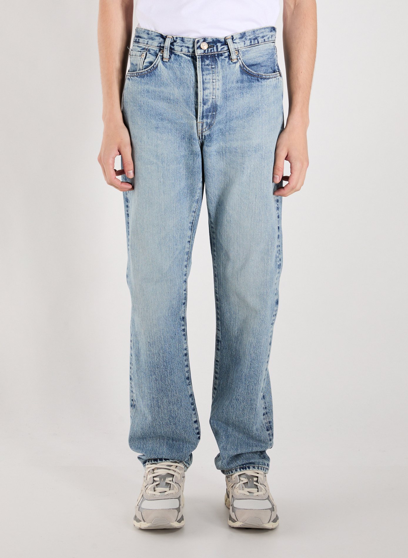 EDWIN Jean en coton Bleu