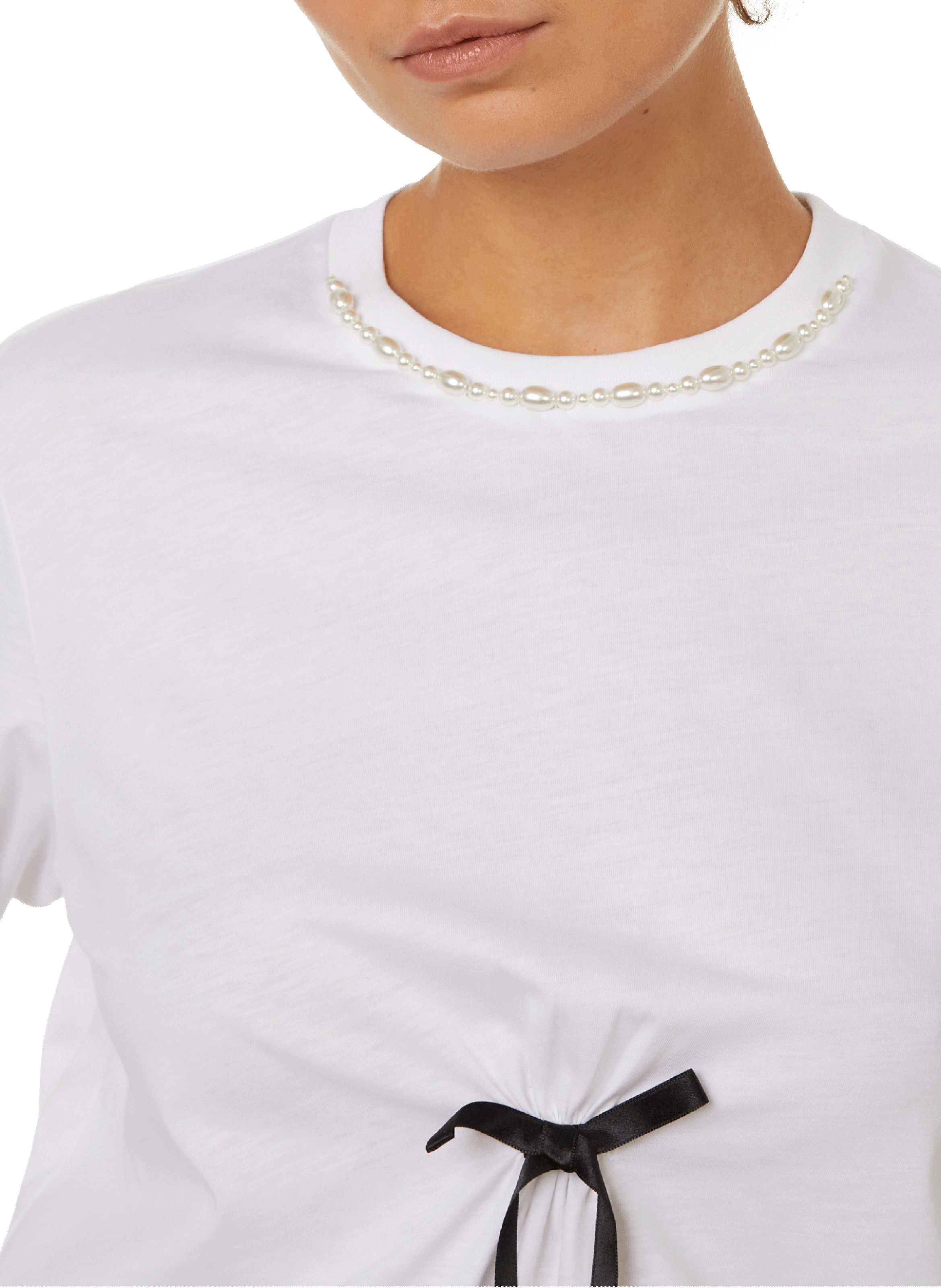 Boucles d'oreille à perles  RAGBAG Doré