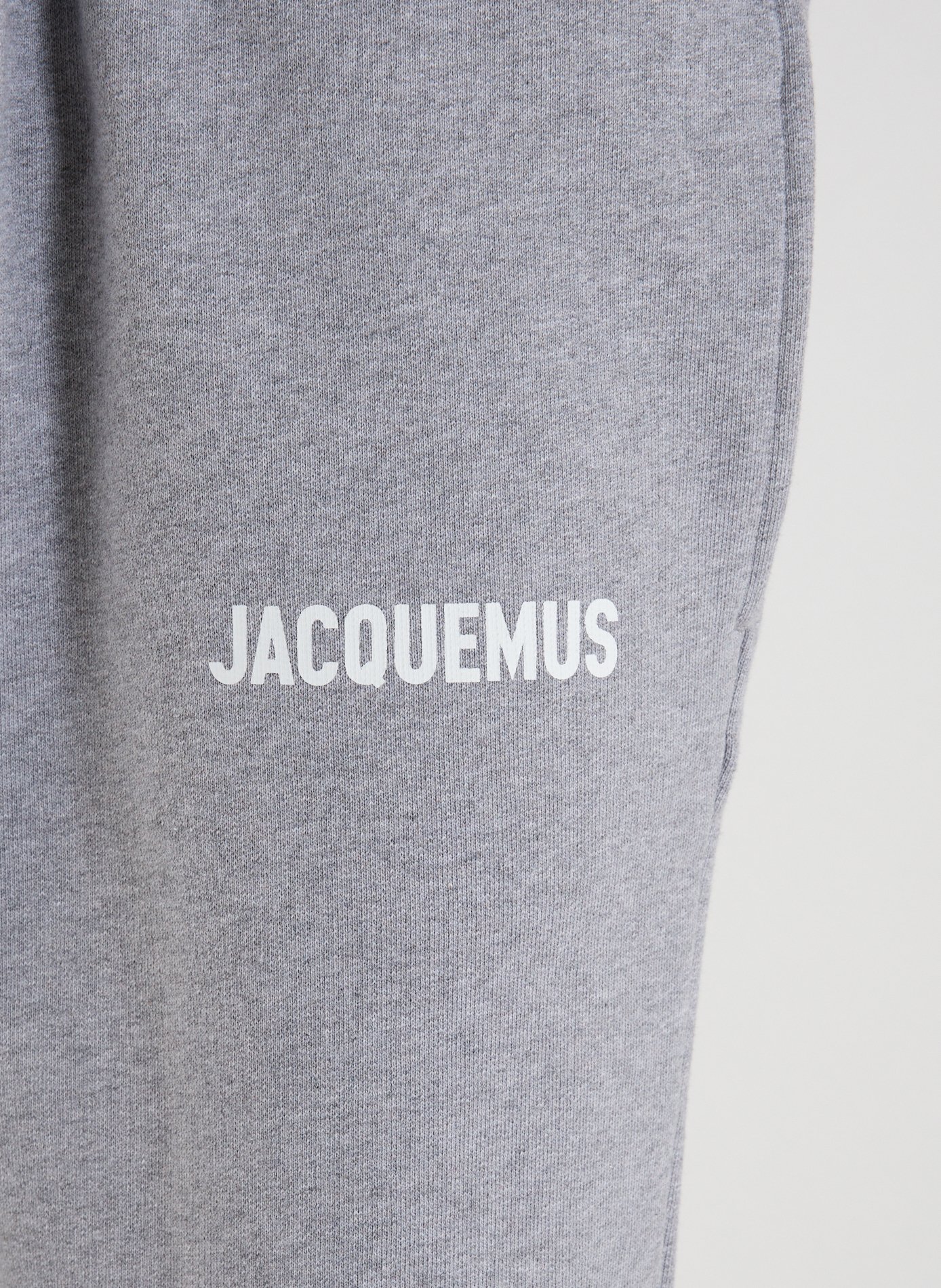 Die Baumwollhose JACQUEMUS Grau