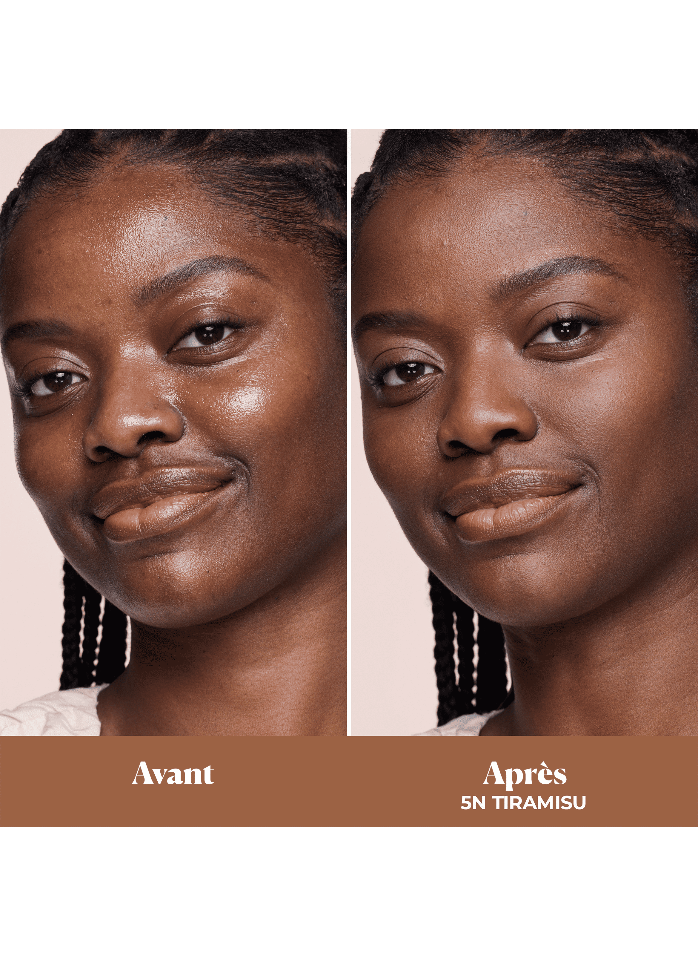 Real Flawless Feather Matte Powder Foundation LAURA MERCIER 5n tiramisu 