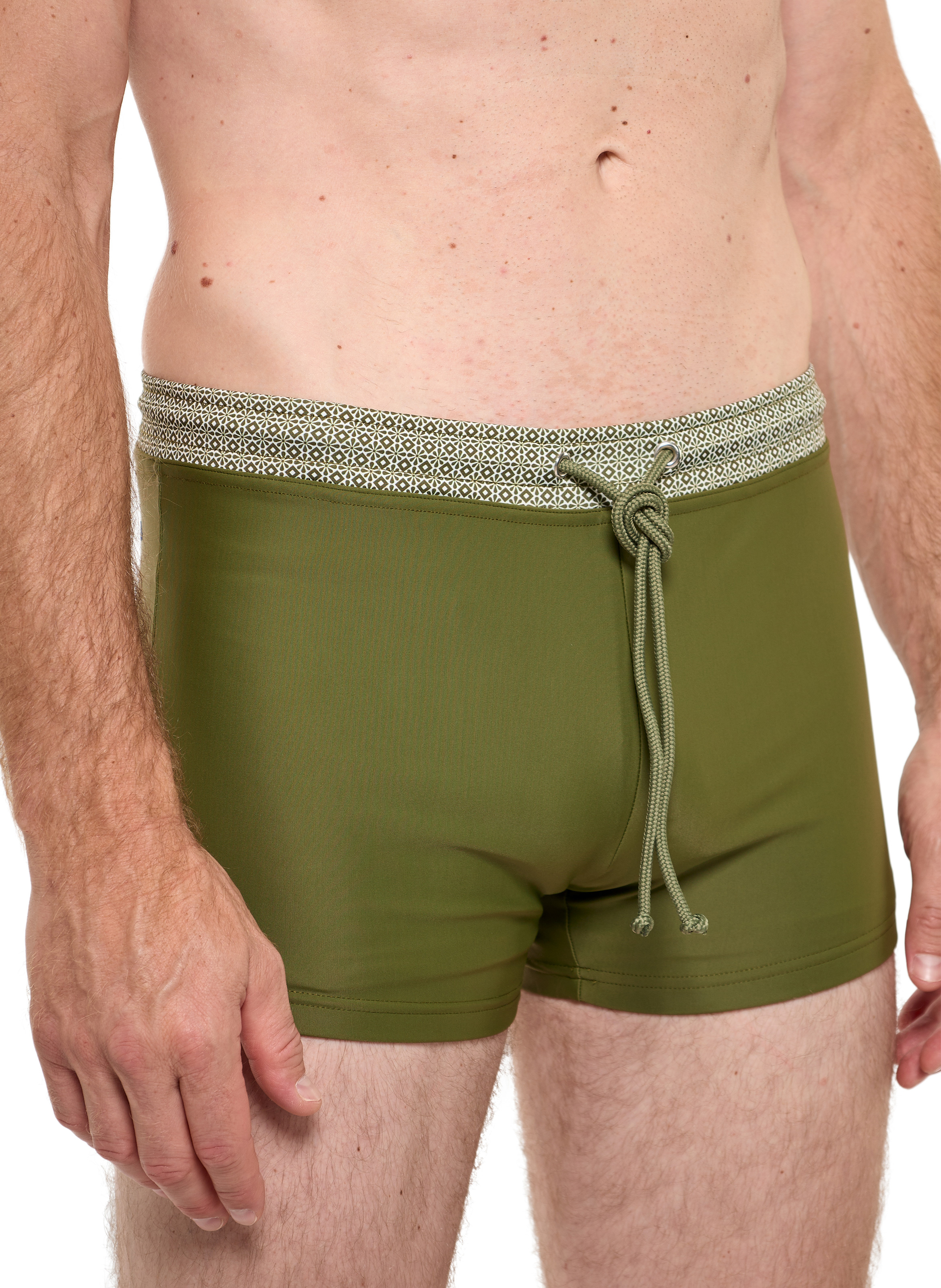 Boxer de bain   kaki GILI'S Vert